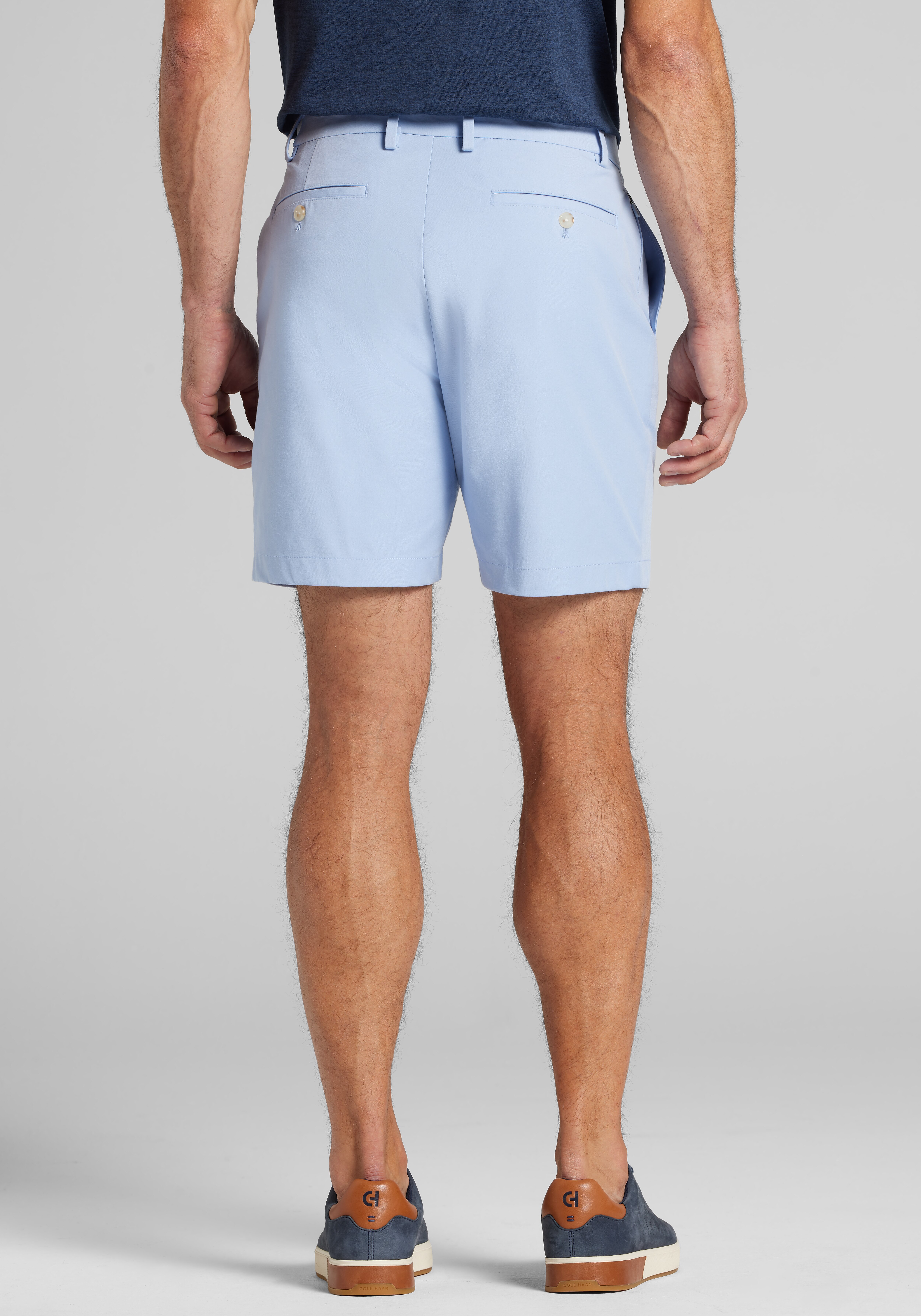 Traveler® Performance Tailored Fit Solid Golf Shorts