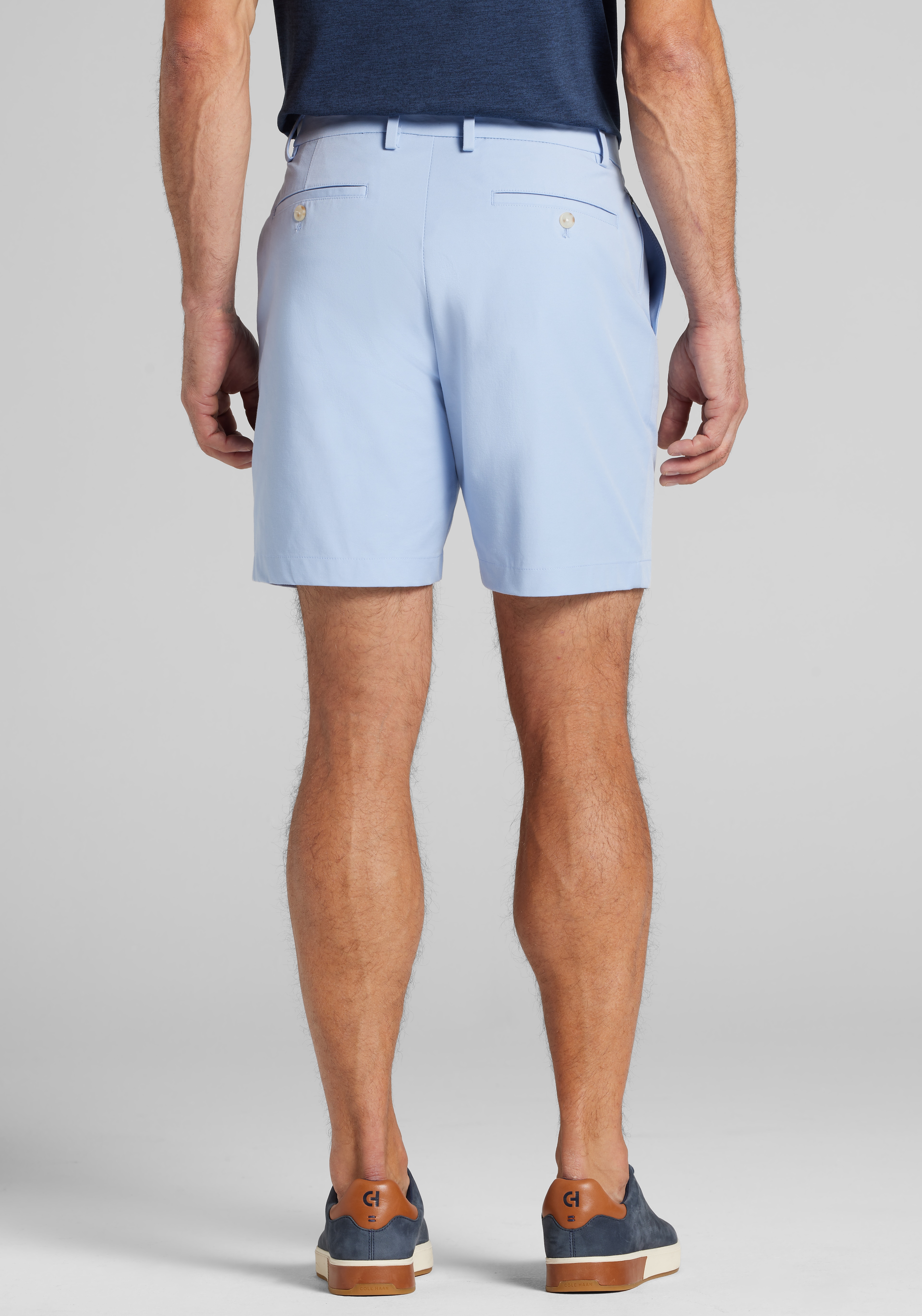 Traveler® Performance Tailored Fit Solid Golf Shorts 7'' - Big & Tall CLEARANCE