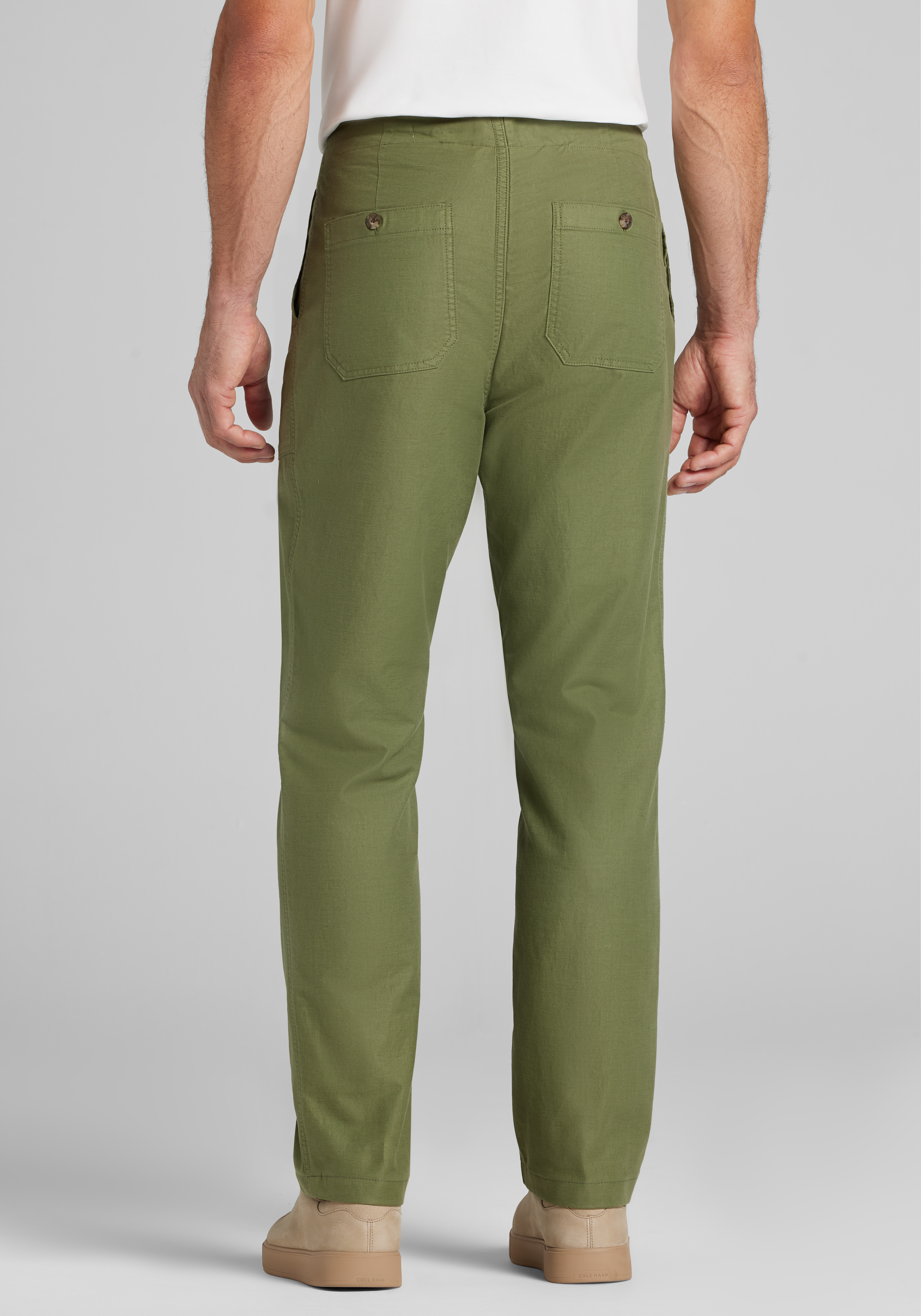 Jos. A. Bank Collection Tailored Fit Garment-Dyed Field Pants