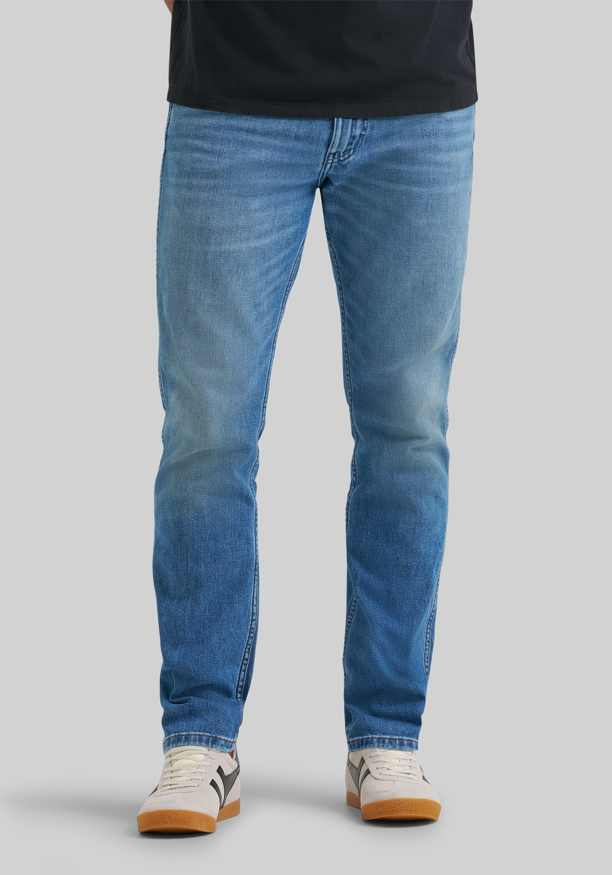 Men's New!, Wrangler Regular Fit Greensboro Straight Leg Jeans - Jos A Bank