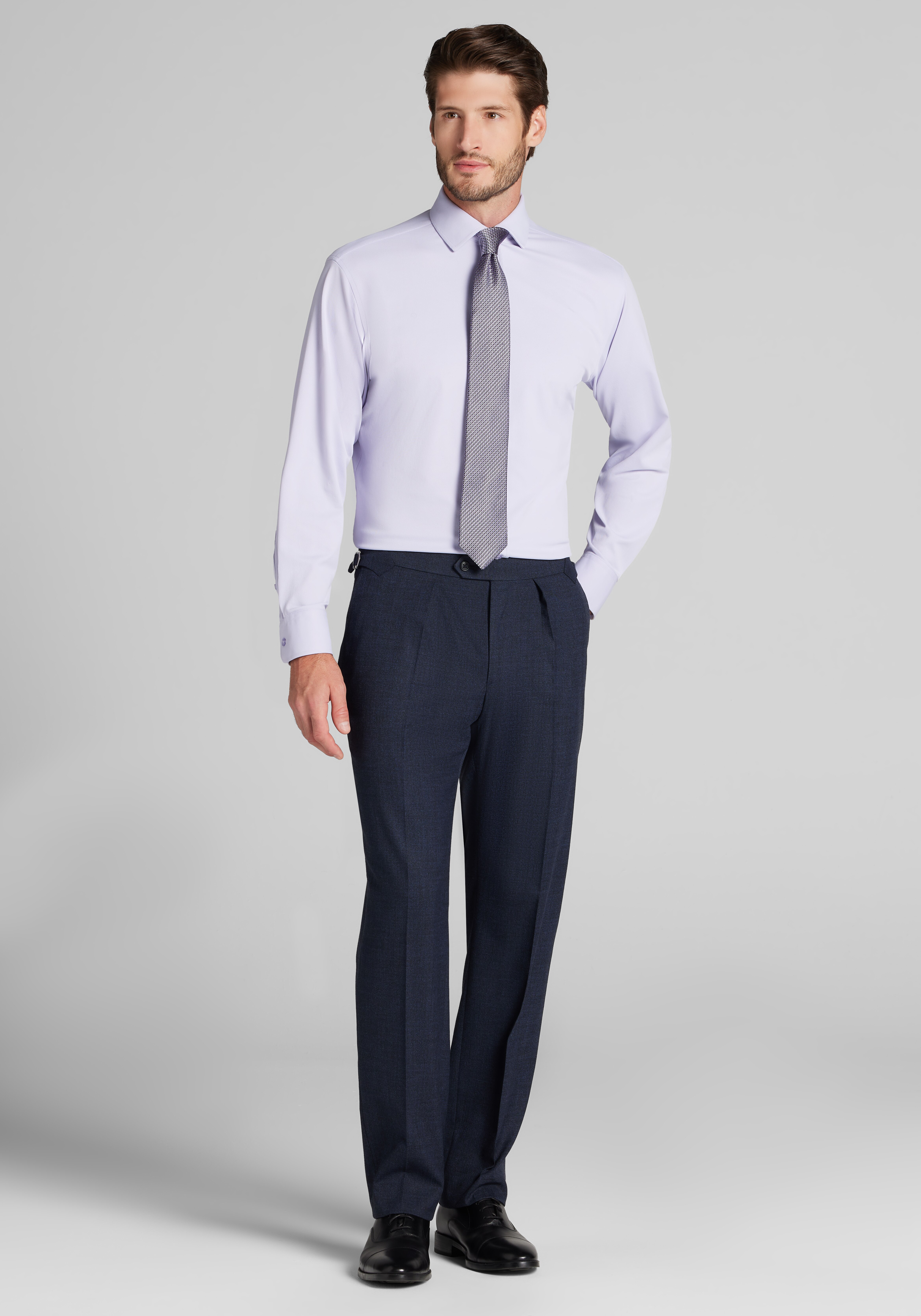Jos. A. Bank Tailored Fit Textured Dress Pants