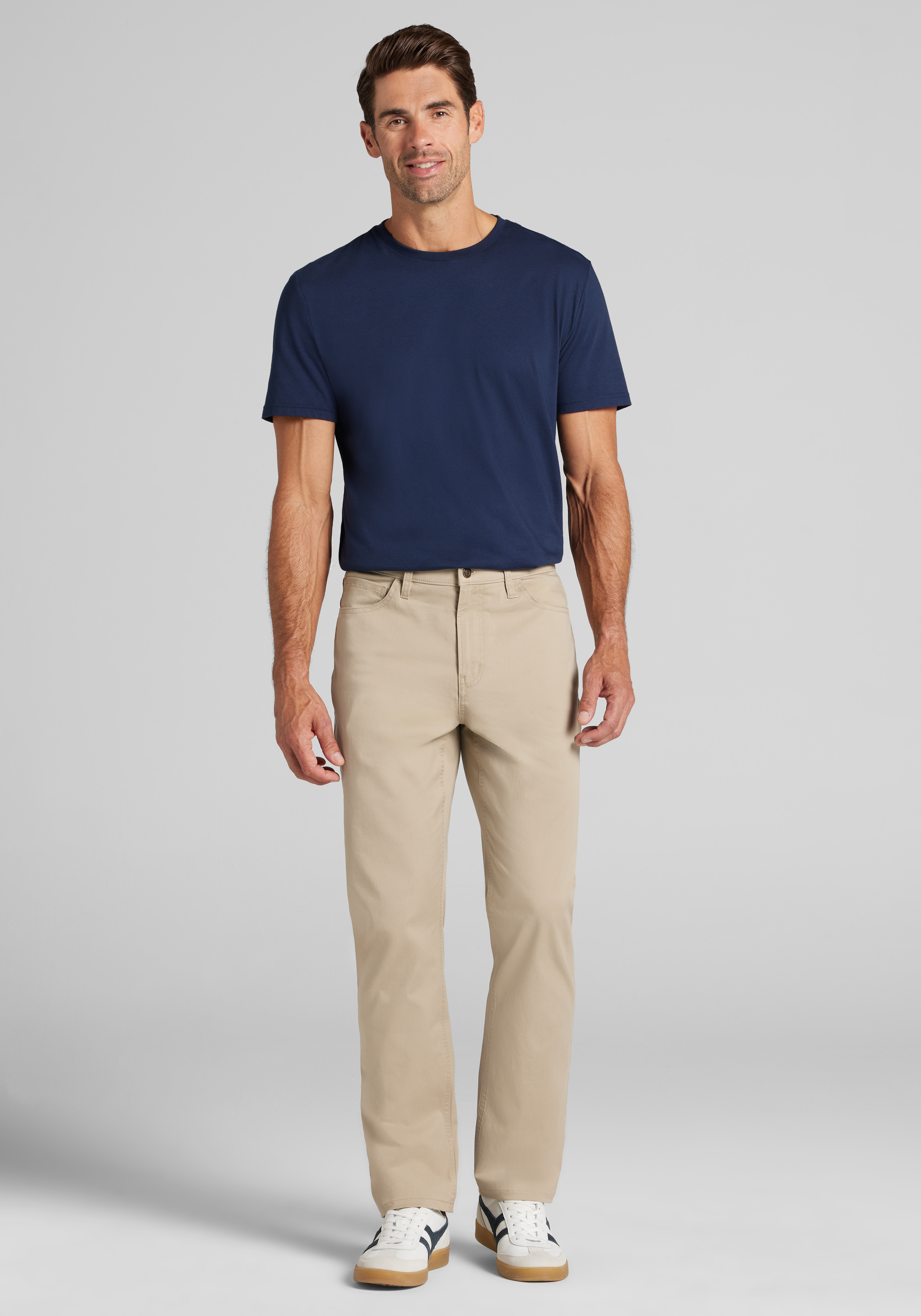 1905 Collection Tailored Fit 5-Pocket Pants