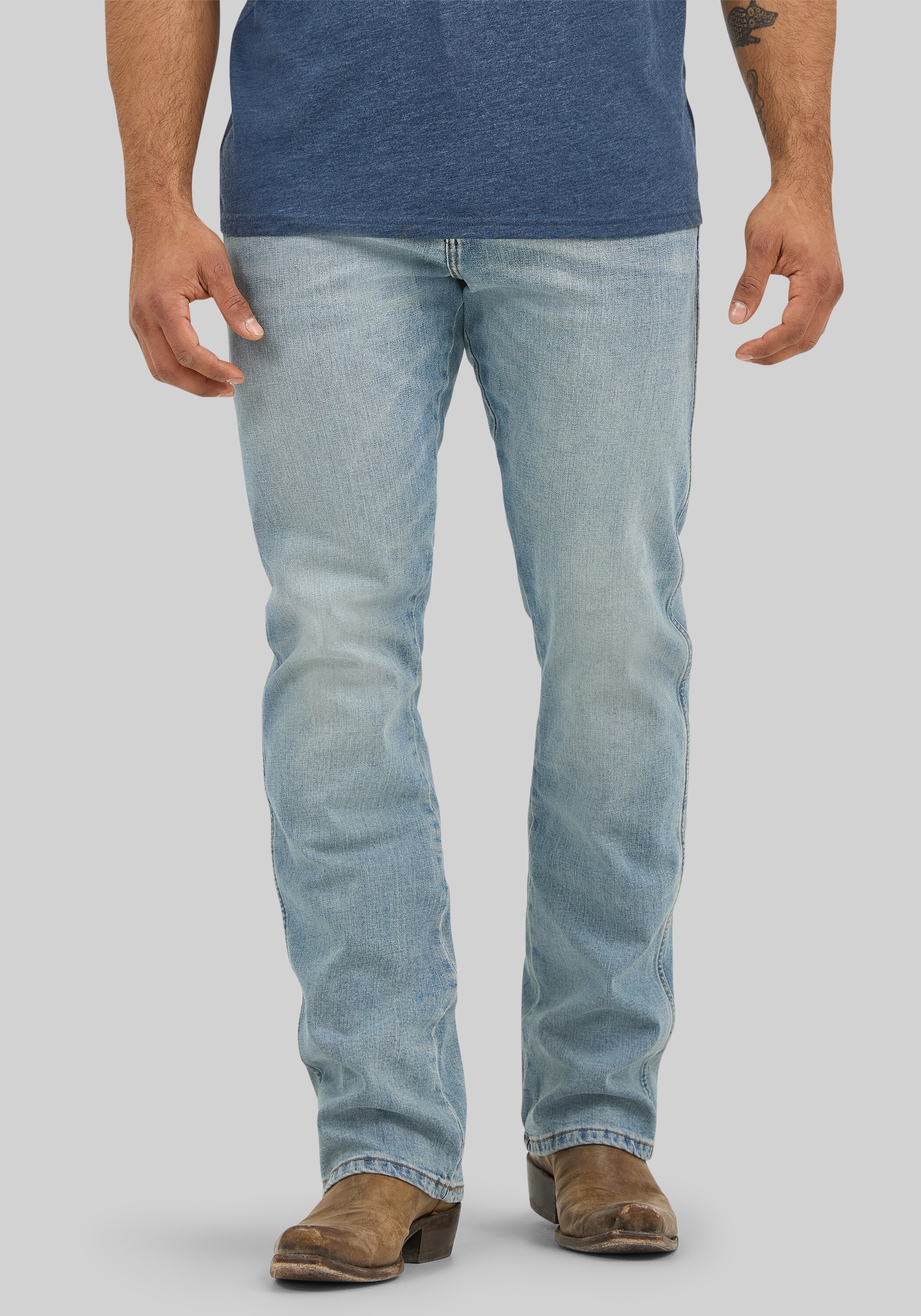 Men's Pants, Wrangler Retro Bearcreek Slim Boot Jeans - Jos A Bank