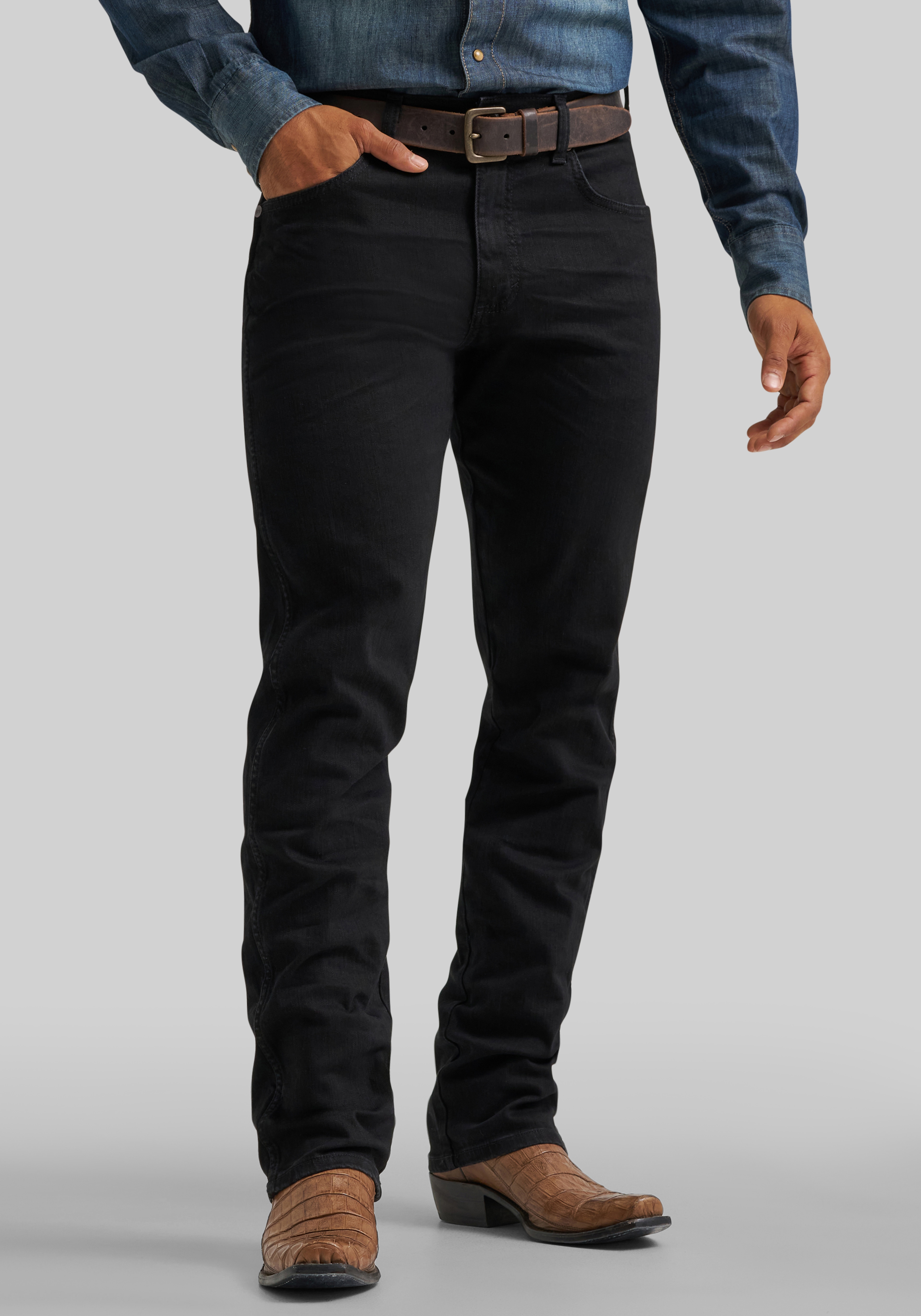 Wrangler Slim Fit Retro Cottonwood Straight Leg Jeans
