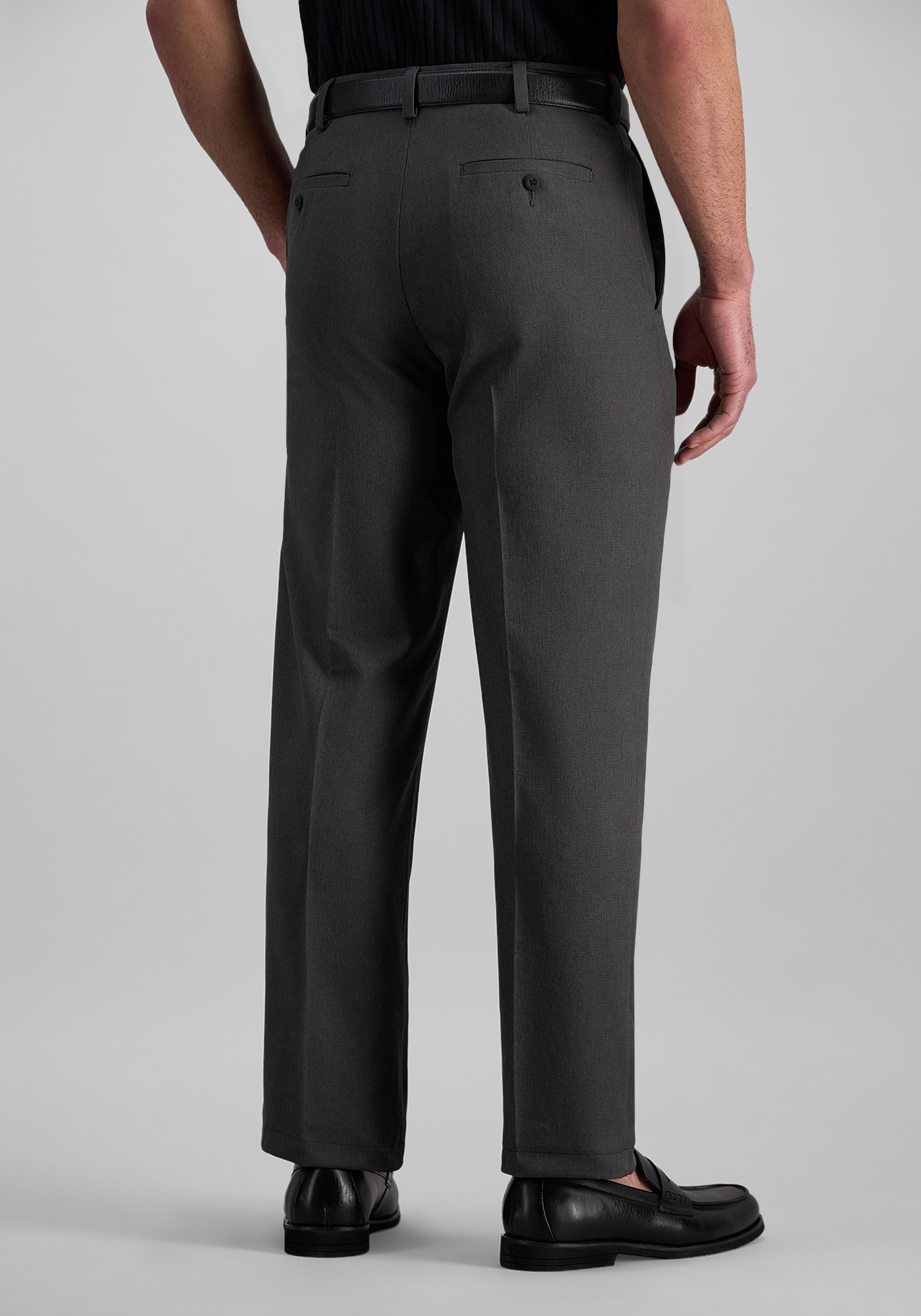 Haggar Cool Right? Performance Flex Classic Fit Flat Front Pants