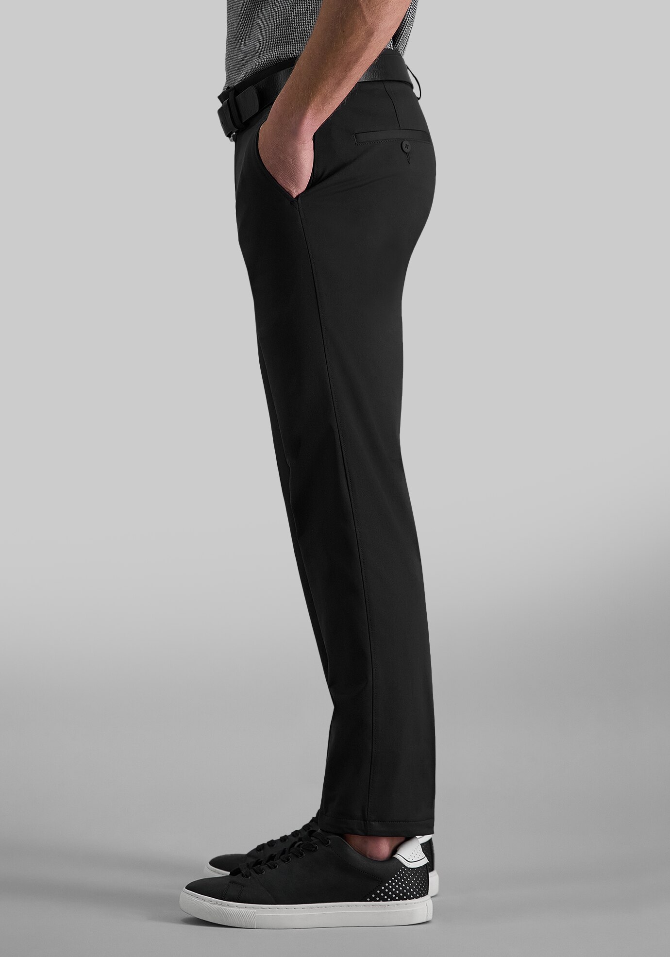 Haggar Sport Travel Performance Straight Fit Flat Front Pants