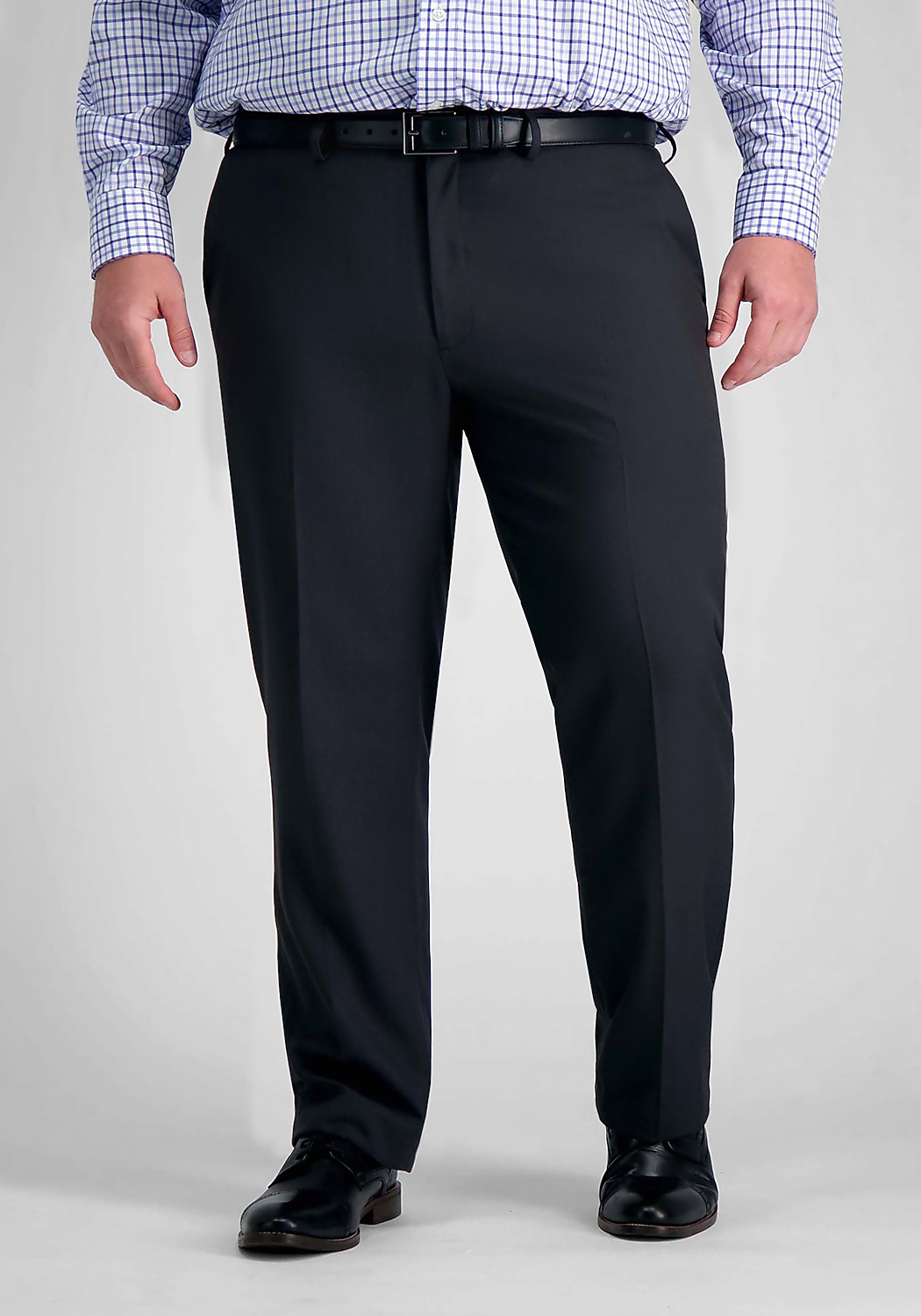 Haggar Big & Tall Premium Comfort Classic Fit Flat Front Dress Pants