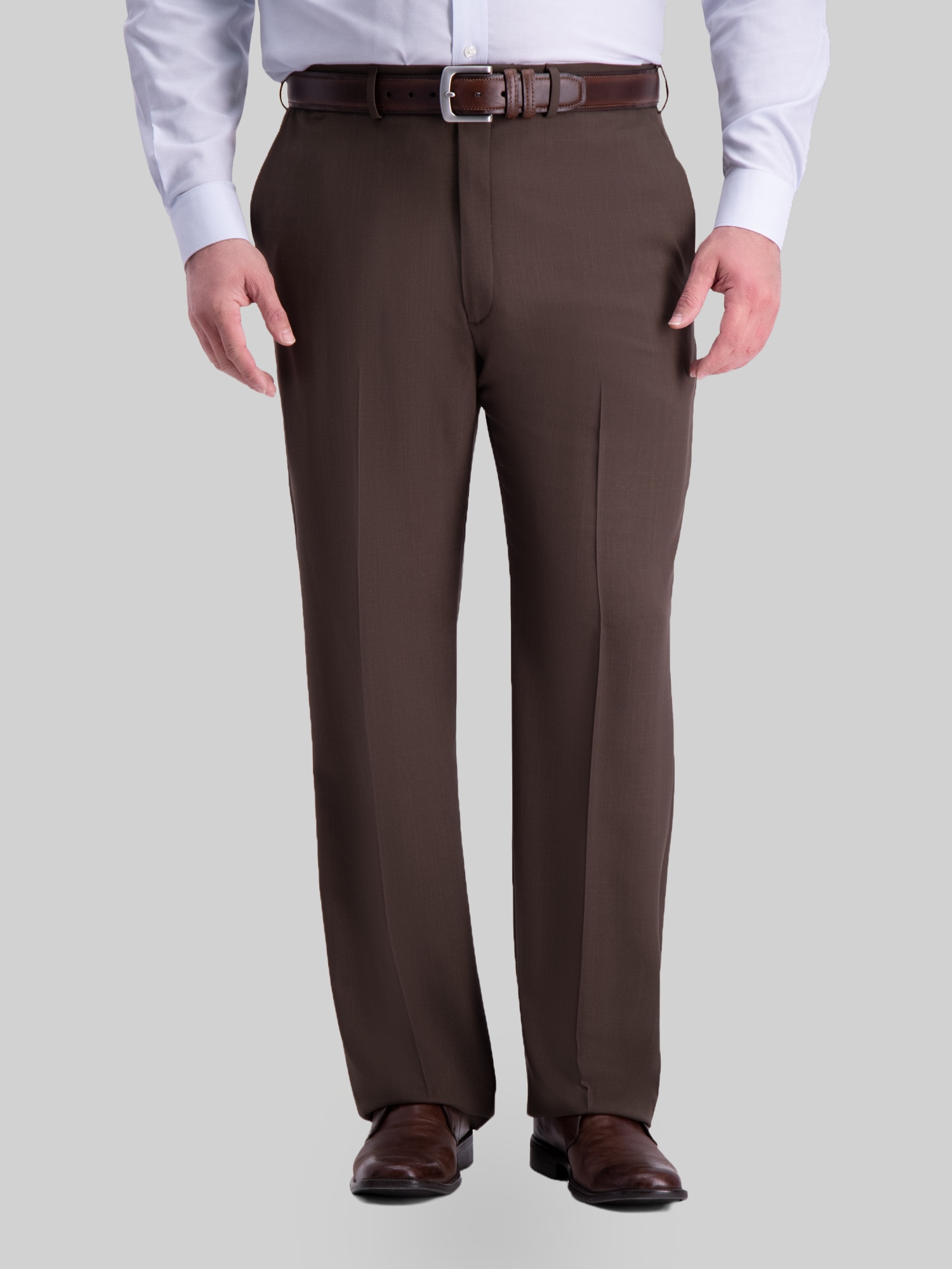 Men's Sale & Clearance, Haggar Big & Tall Premium Comfort Classic Fit Flat Front Dress Pants - Jos A Bank