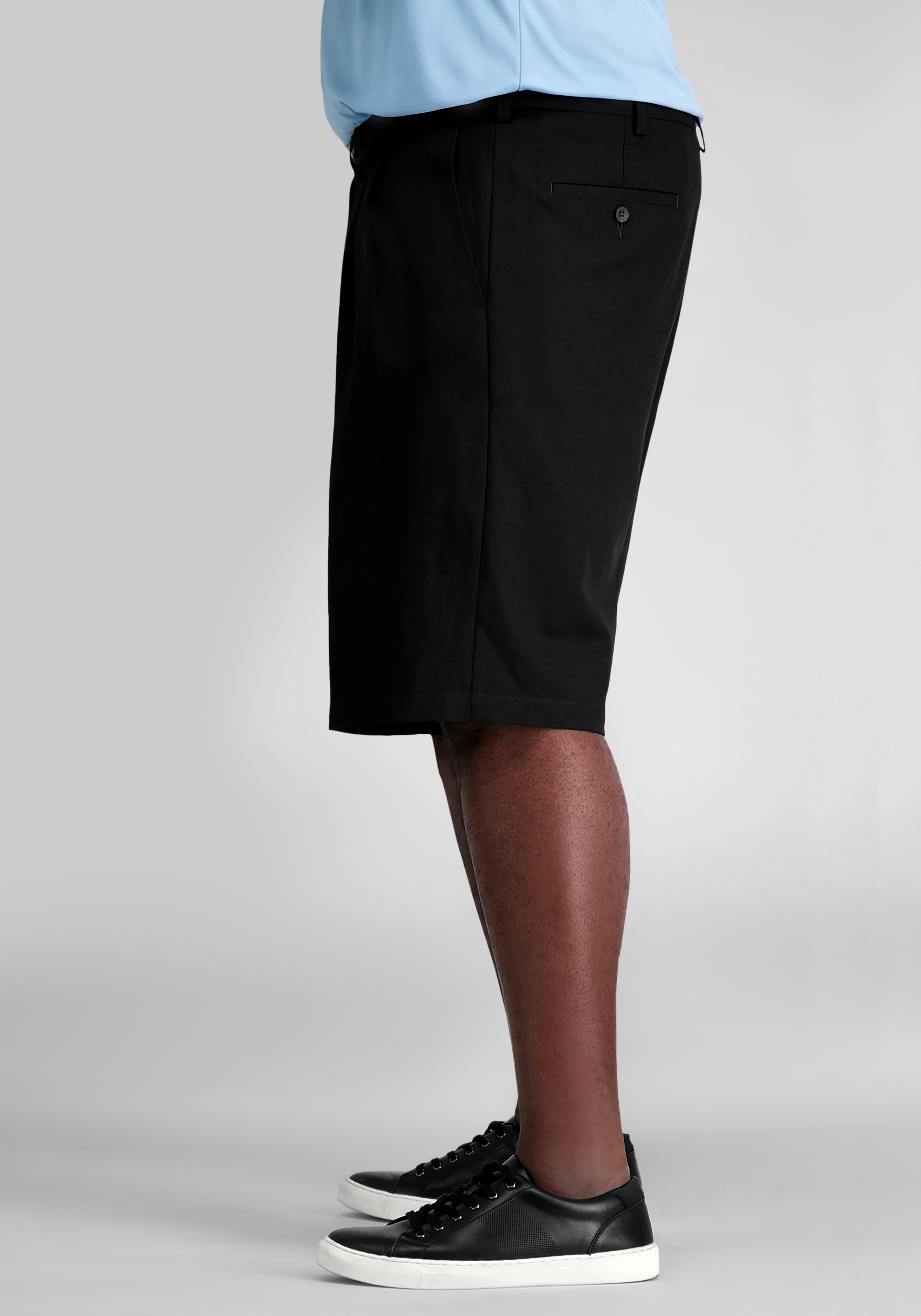 Haggar Big & Tall Straight Fit Cool 18® Pro Performance Shorts 10.5''