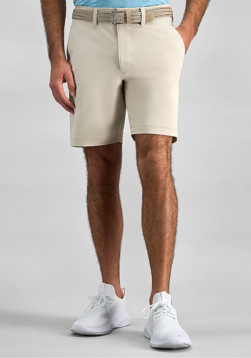 Haggar Regular Fit Sport Performance Stretch Shorts 9"