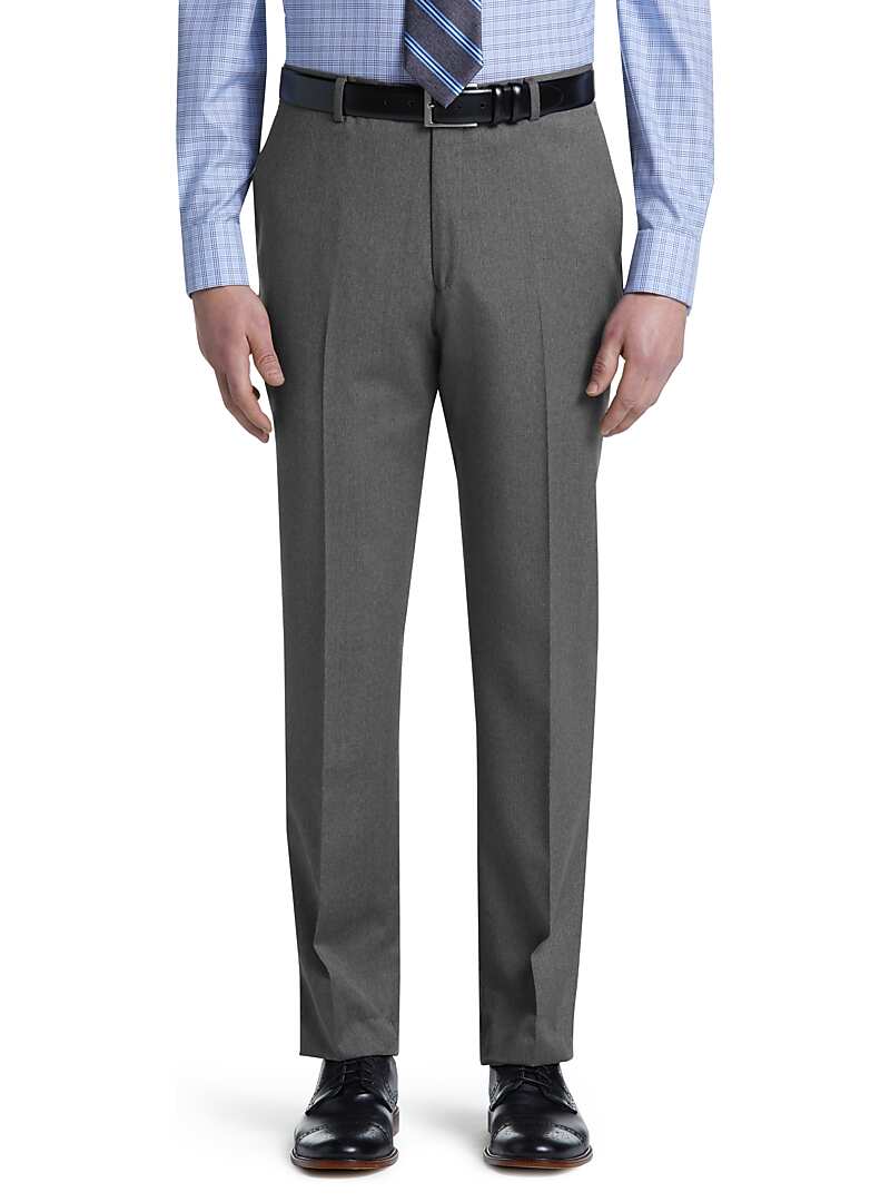 tailored fit dress pants
