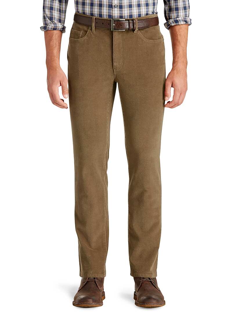 1905 Collection Tailored Fit 5-Pocket Corduroy Pants CLEARANCE - All ...