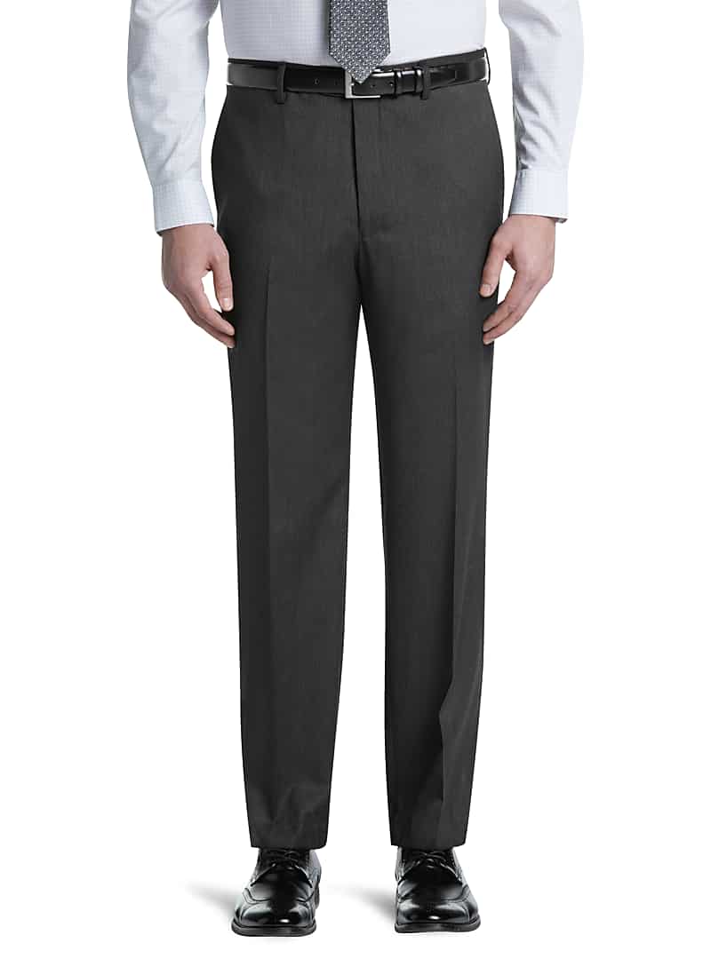 Jos. A. Bank Signature Collection Tailored Fit Flat Front Dress Pants