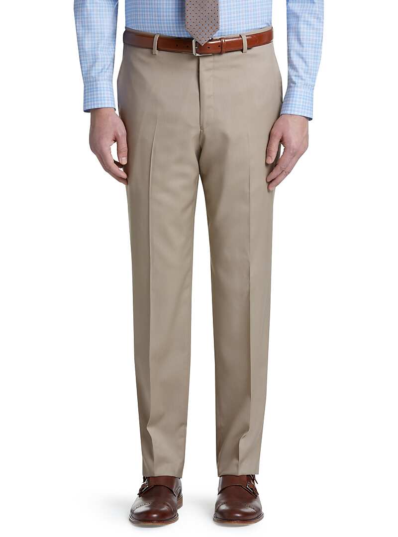 tailored fit dress pants