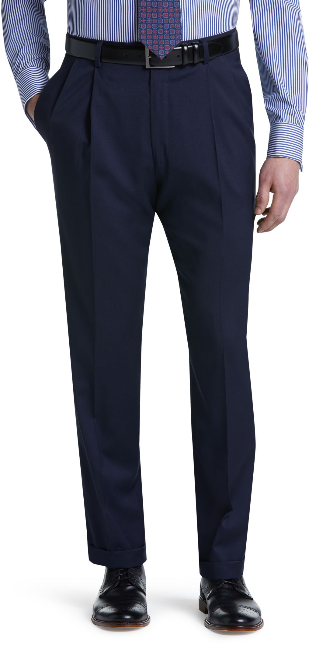 business casual blue pants