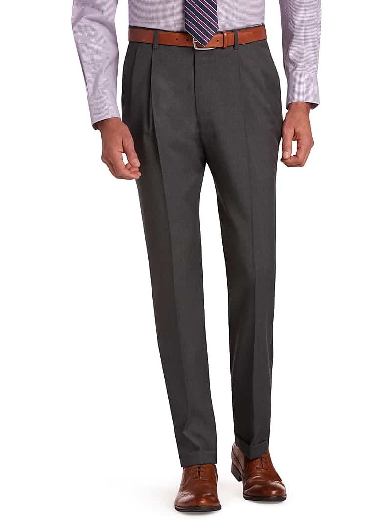 Jos. A. Bank Signature Collection Men's Pleated Front Dress Pants