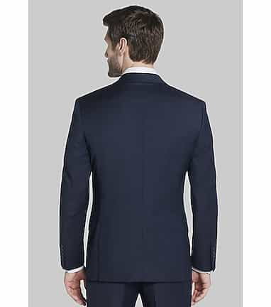 Jos A popular Bank pinstripe Blazer 9890 Italy sport coat