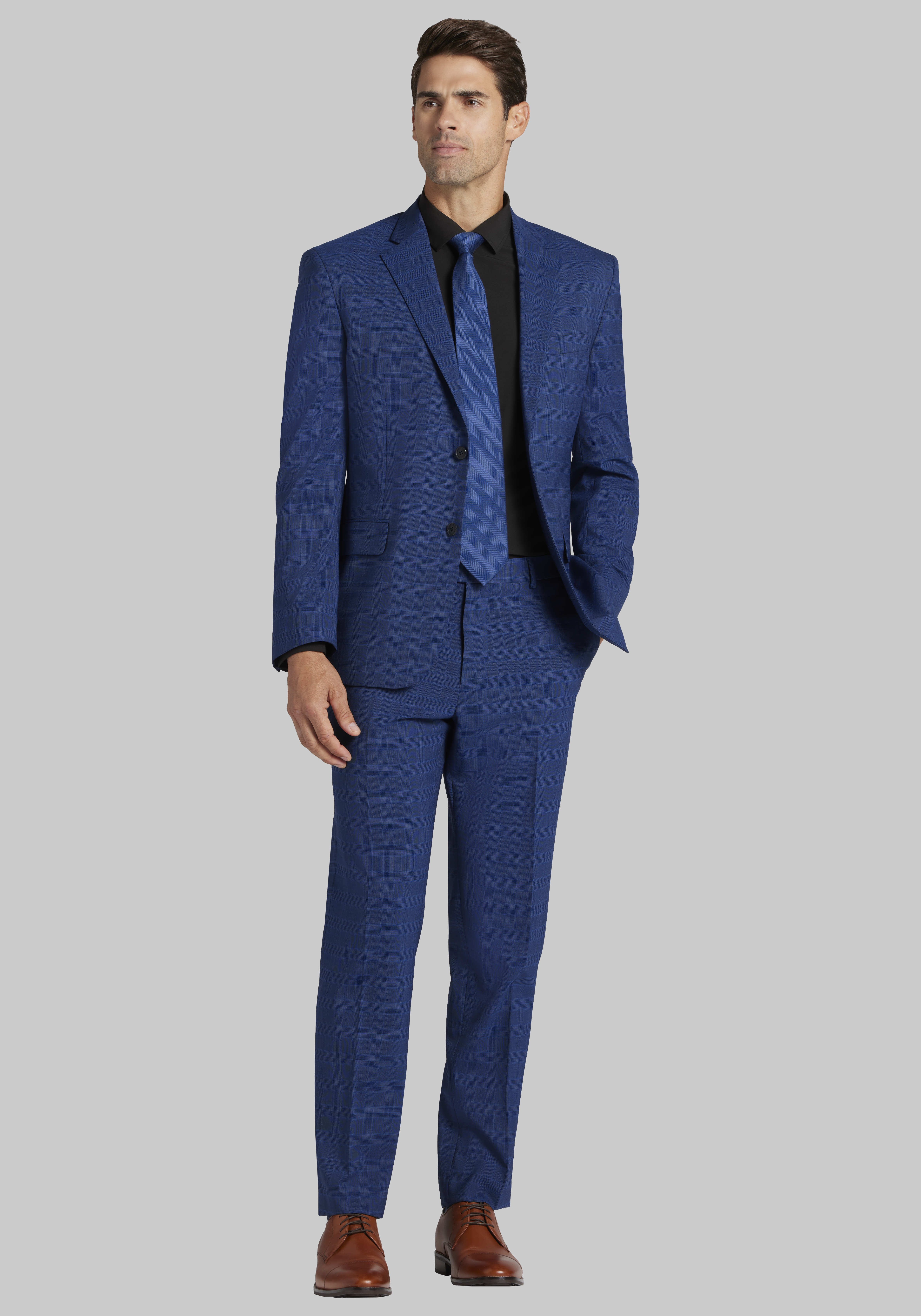 Jos. A. Bank Tailored Fit Plaid Suit - Memorial Day Deals | Jos A Bank
