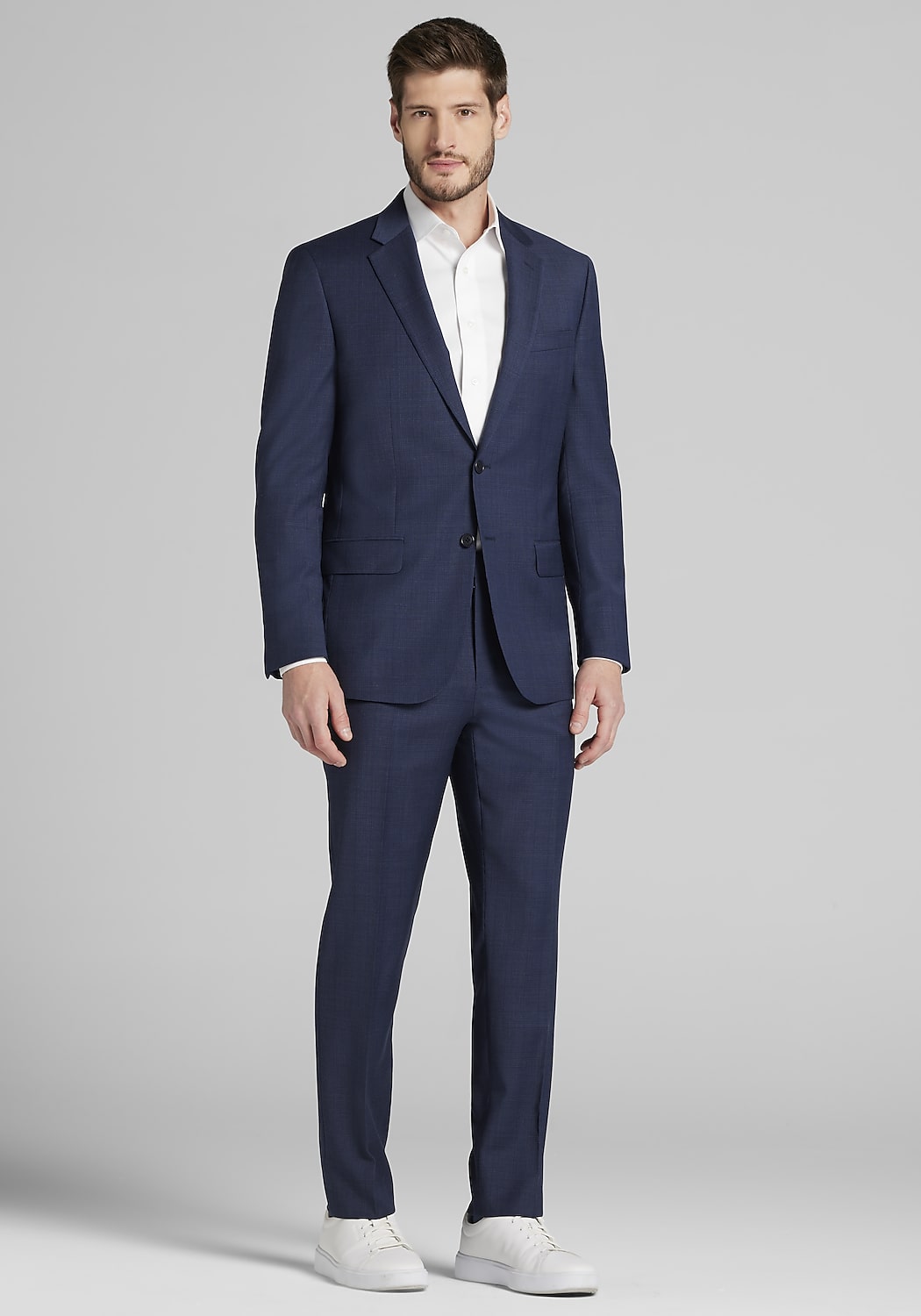 Jos. A. Bank Slim Fit Glen Plaid Suit CLEARANCE