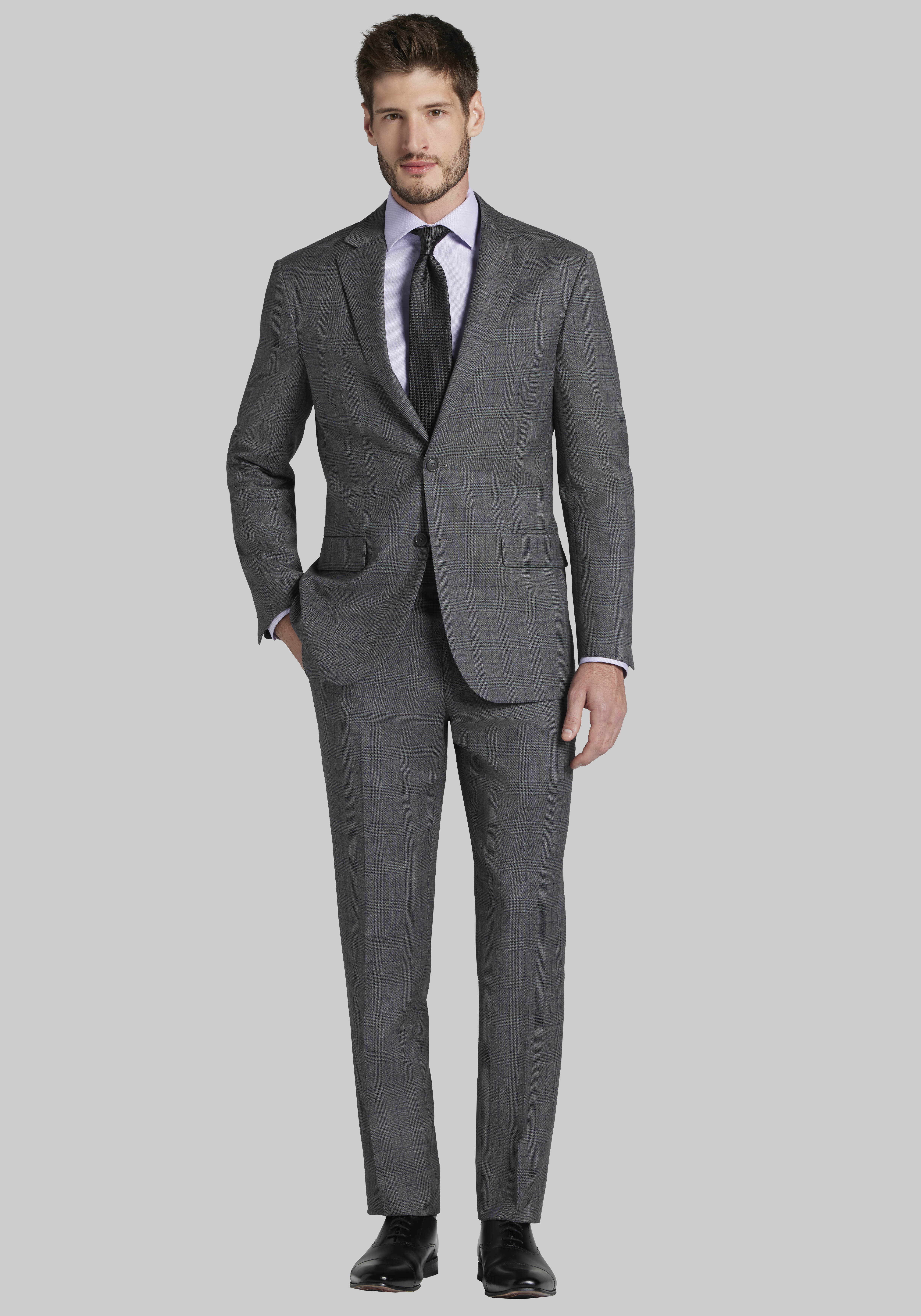 Men's CLEARANCE, Jos. A. Bank Slim Fit Glen Plaid Suit CLEARANCE - Jos A Bank