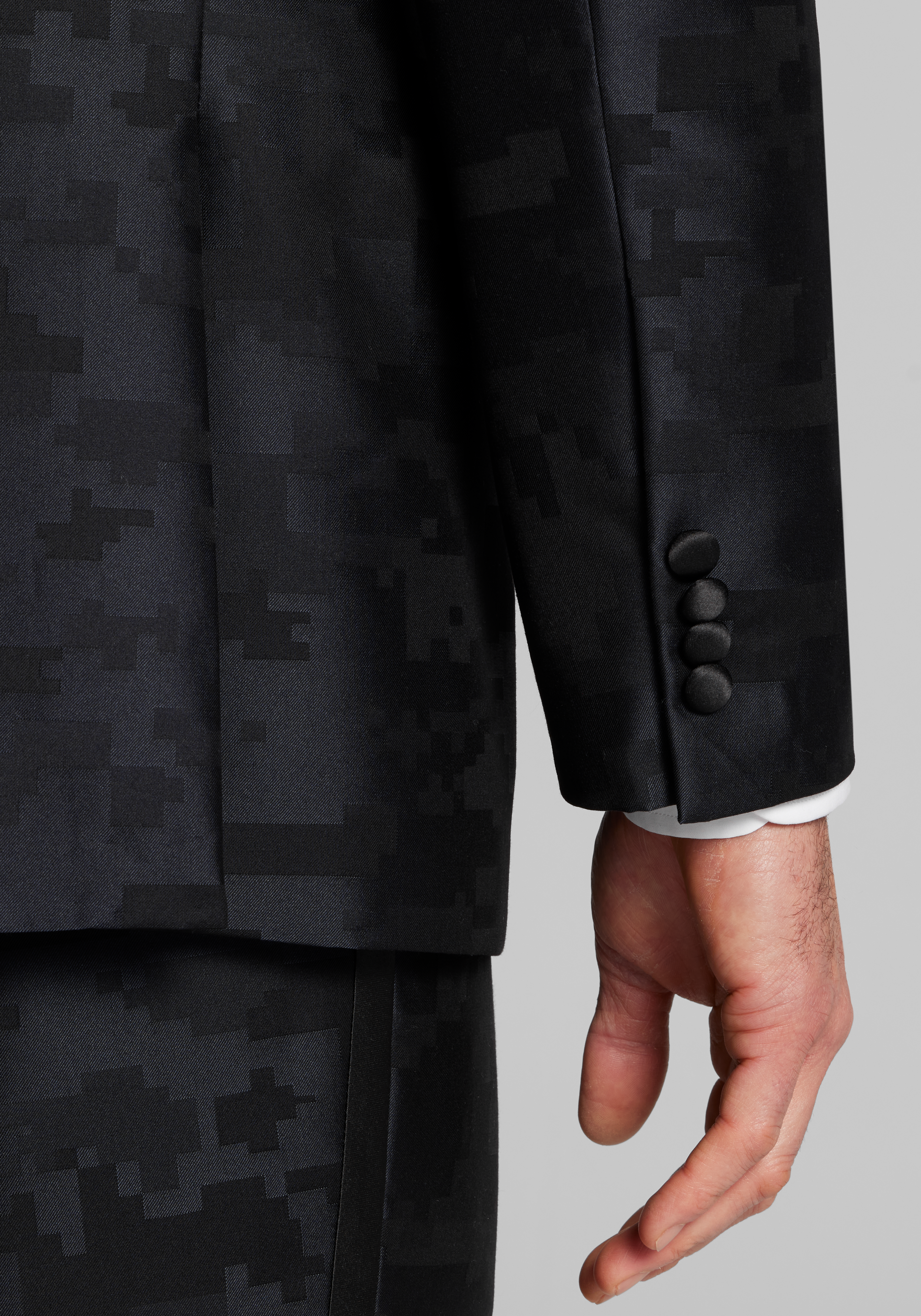 Jos. A. Bank Tailored Fit Digital Camo Tuxedo Jacket