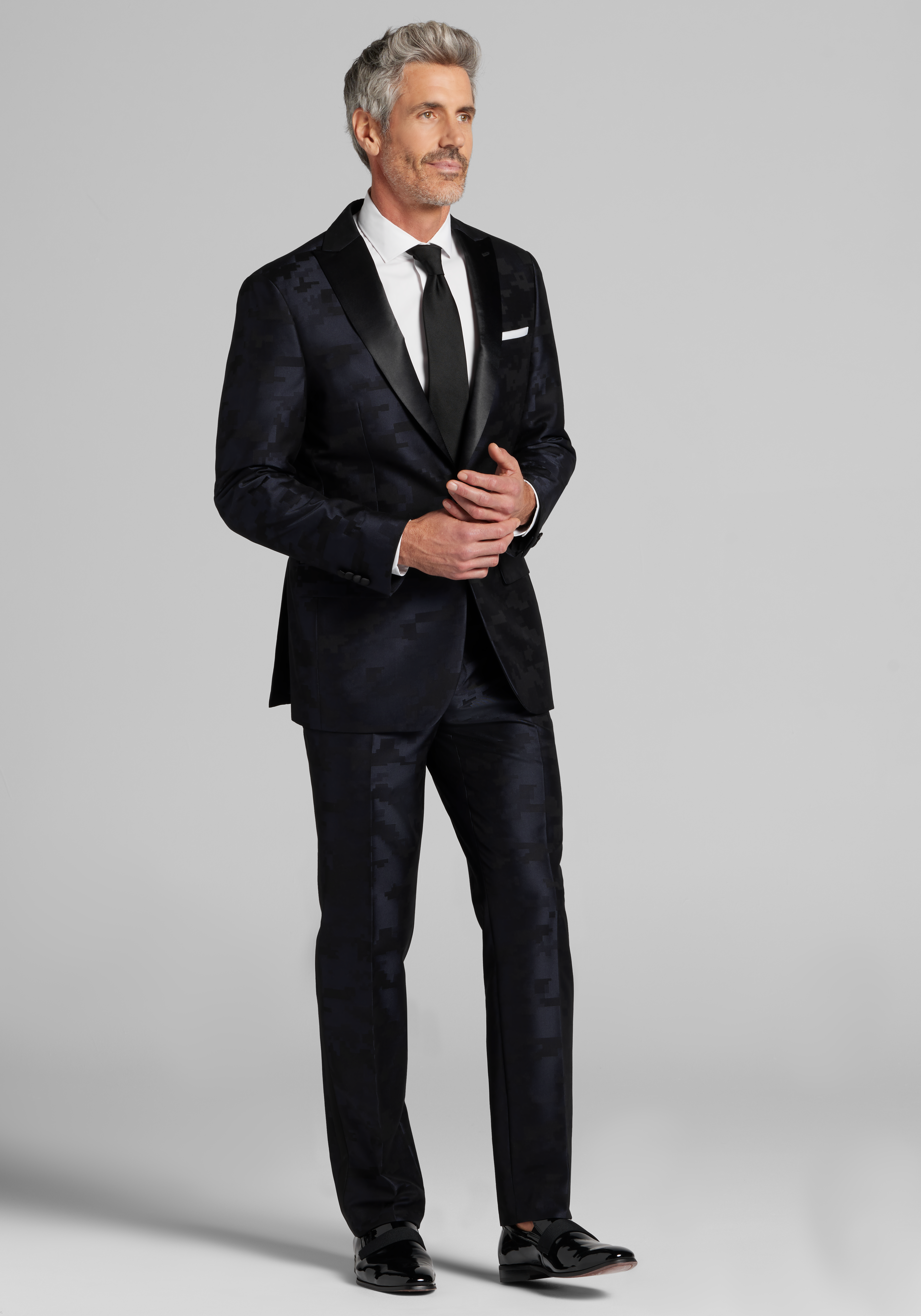 Men's Suits, Jos. A. Bank Tailored Fit Digital Camo Tuxedo - Jos A Bank