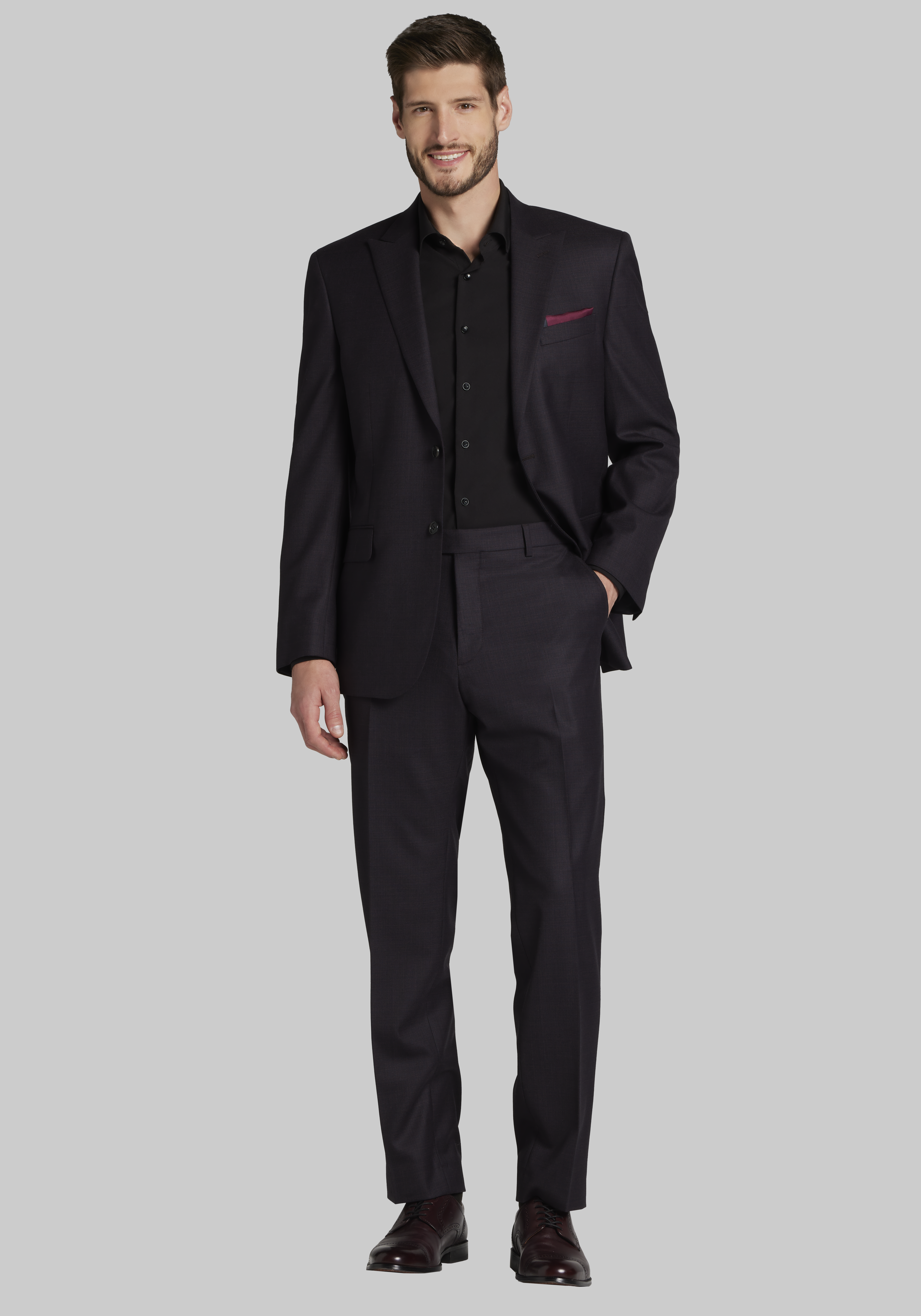 Jos. A. Bank Tailored Fit Small Plaid Suit - Memorial Day Deals | Jos A Bank