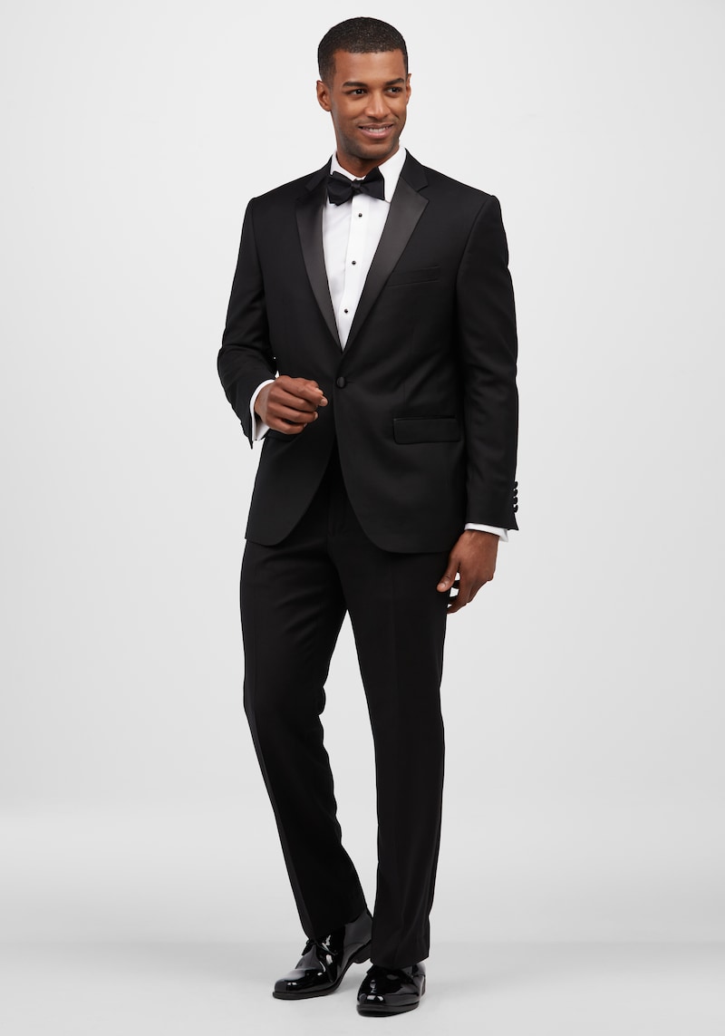 Tailored Fit Tuxedo, Black. - JoS. A. Bank Men's Traveler Collection