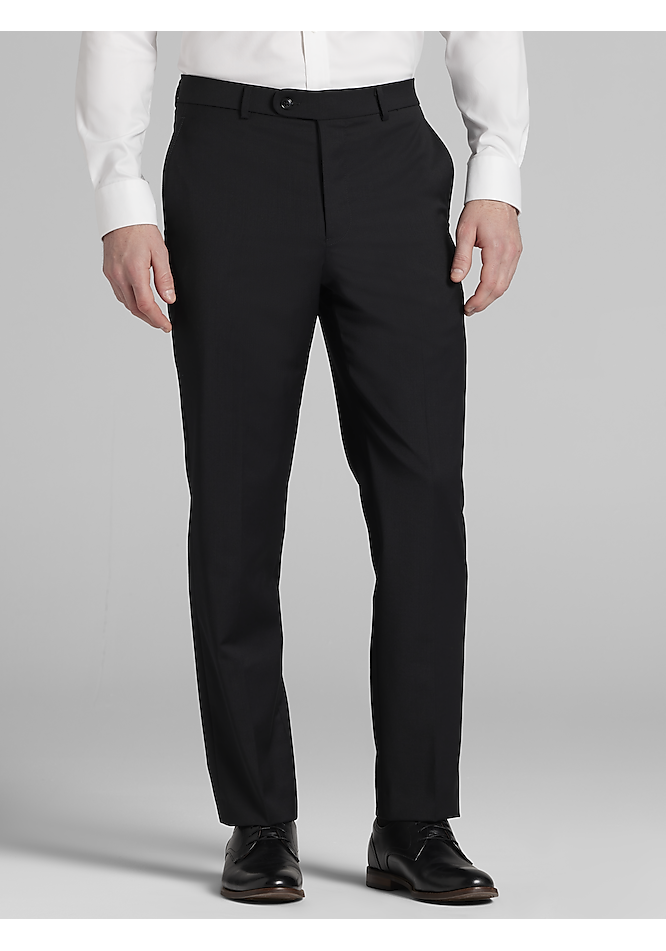 スーツ Dressedundressed Black Tailored Trousers Joseph Abboud Tailored Fit Suit Separates Pants - Tailored Fit
