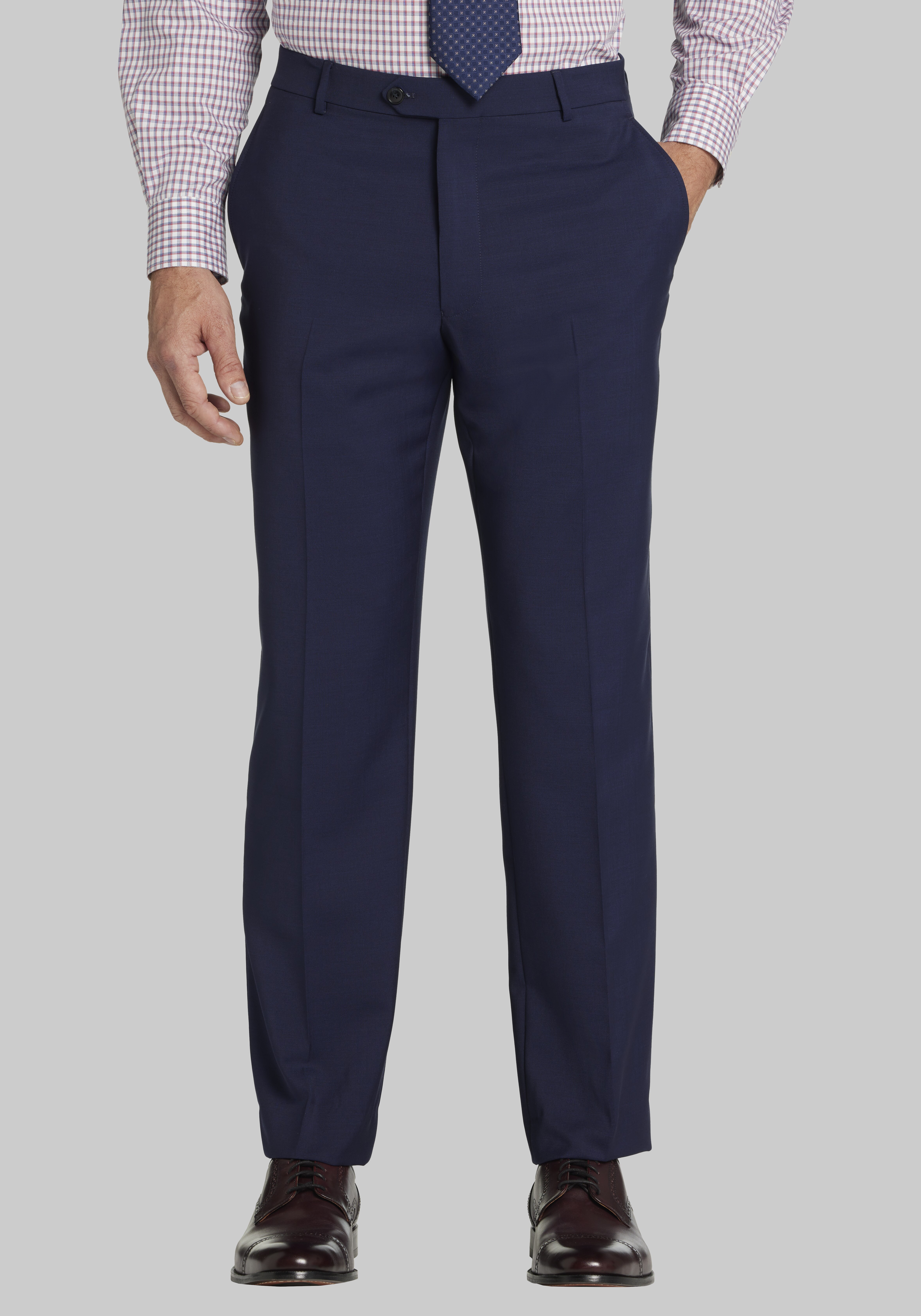 Traveler® Collection Traditional Fit Suit Separate Pants - Big & Tall