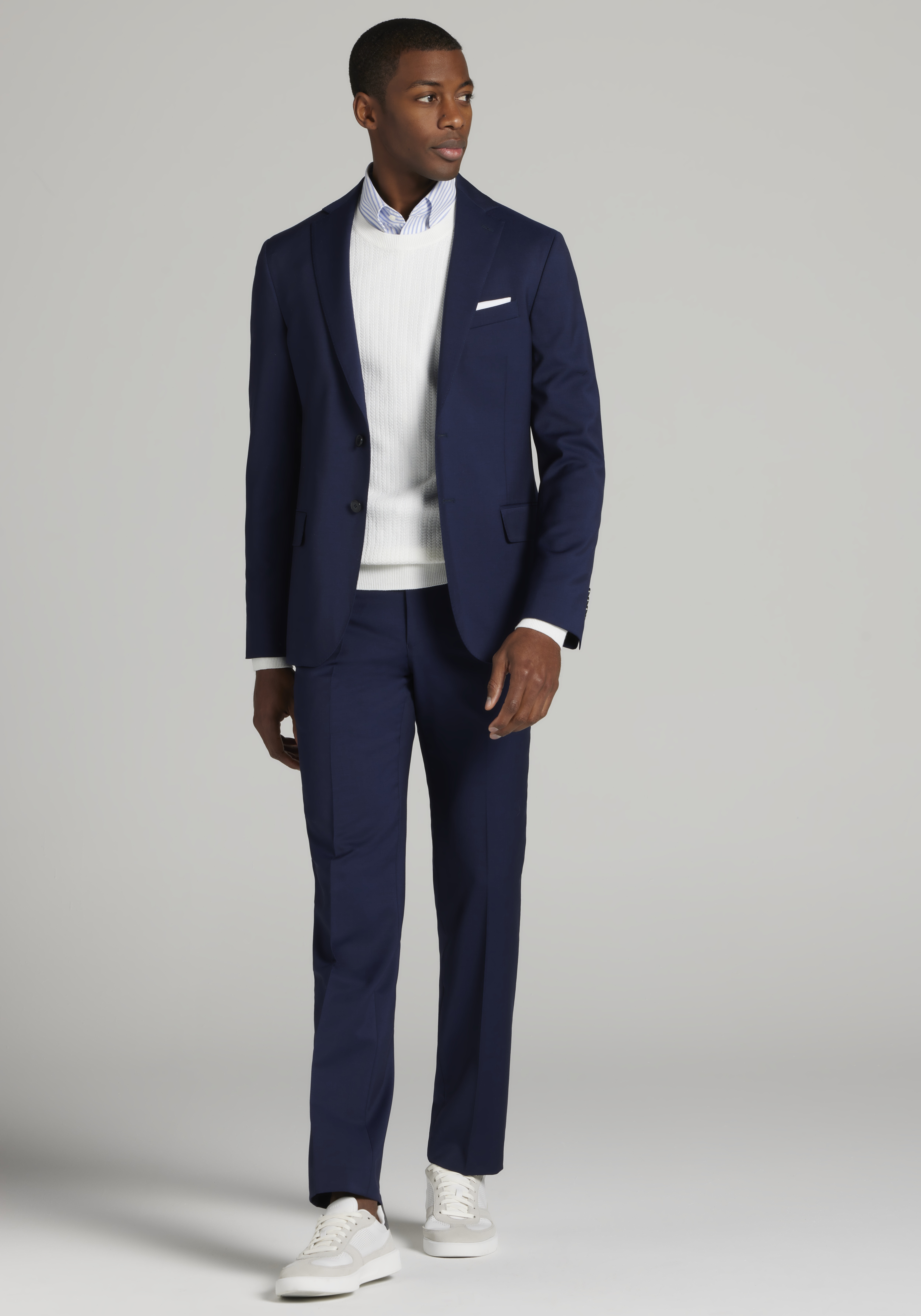 Traveler® Collection Slim Fit 100% Italian Wool Suit Separates Jacket