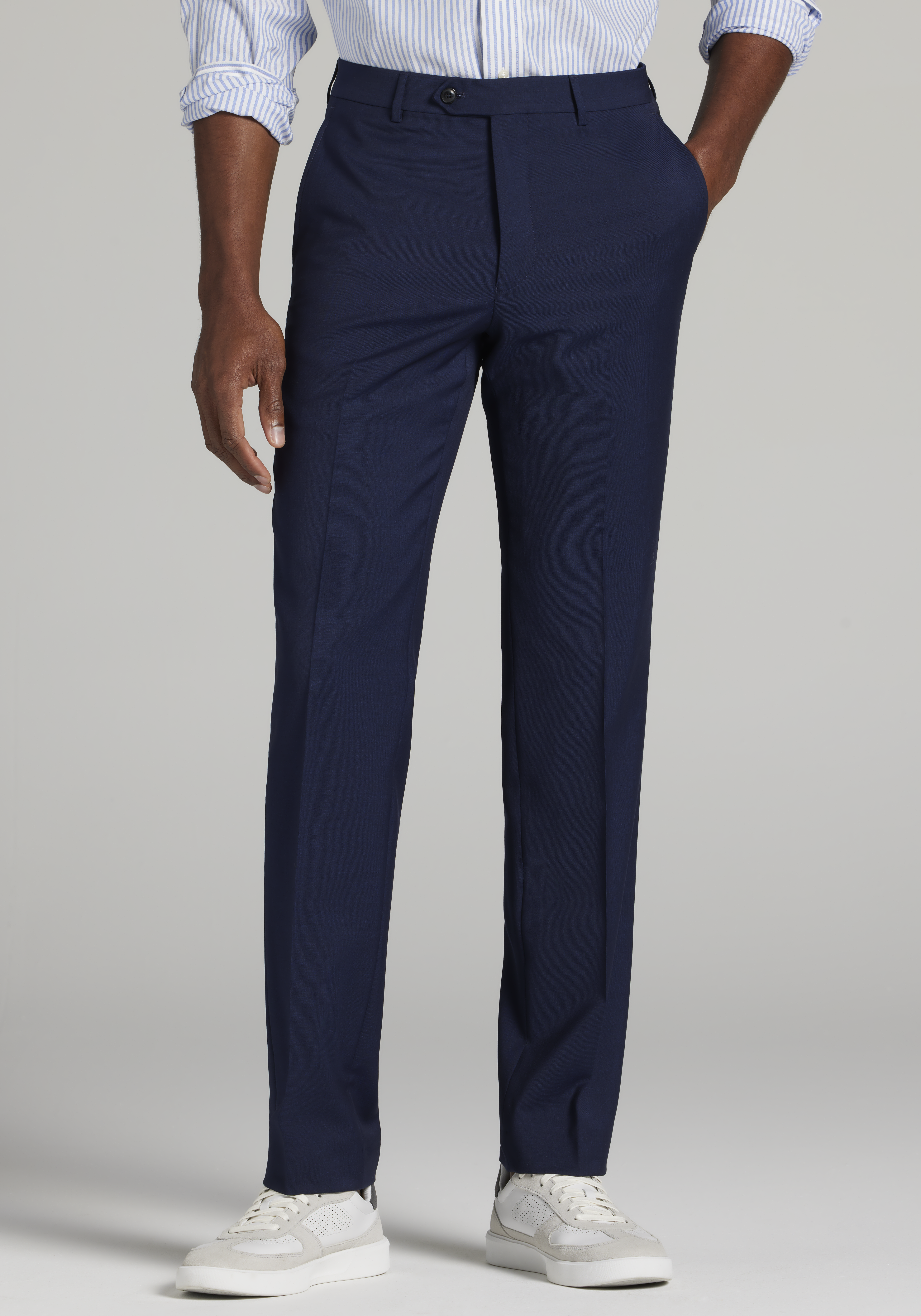 Traveler® Collection Slim Fit 100% Italian Wool Suit Separates Pants