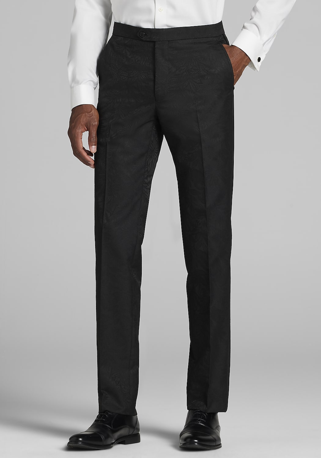 Jos. A Bank Slim Fit Black Palm Tuxedo Suit Separates Pants CLEARANCE