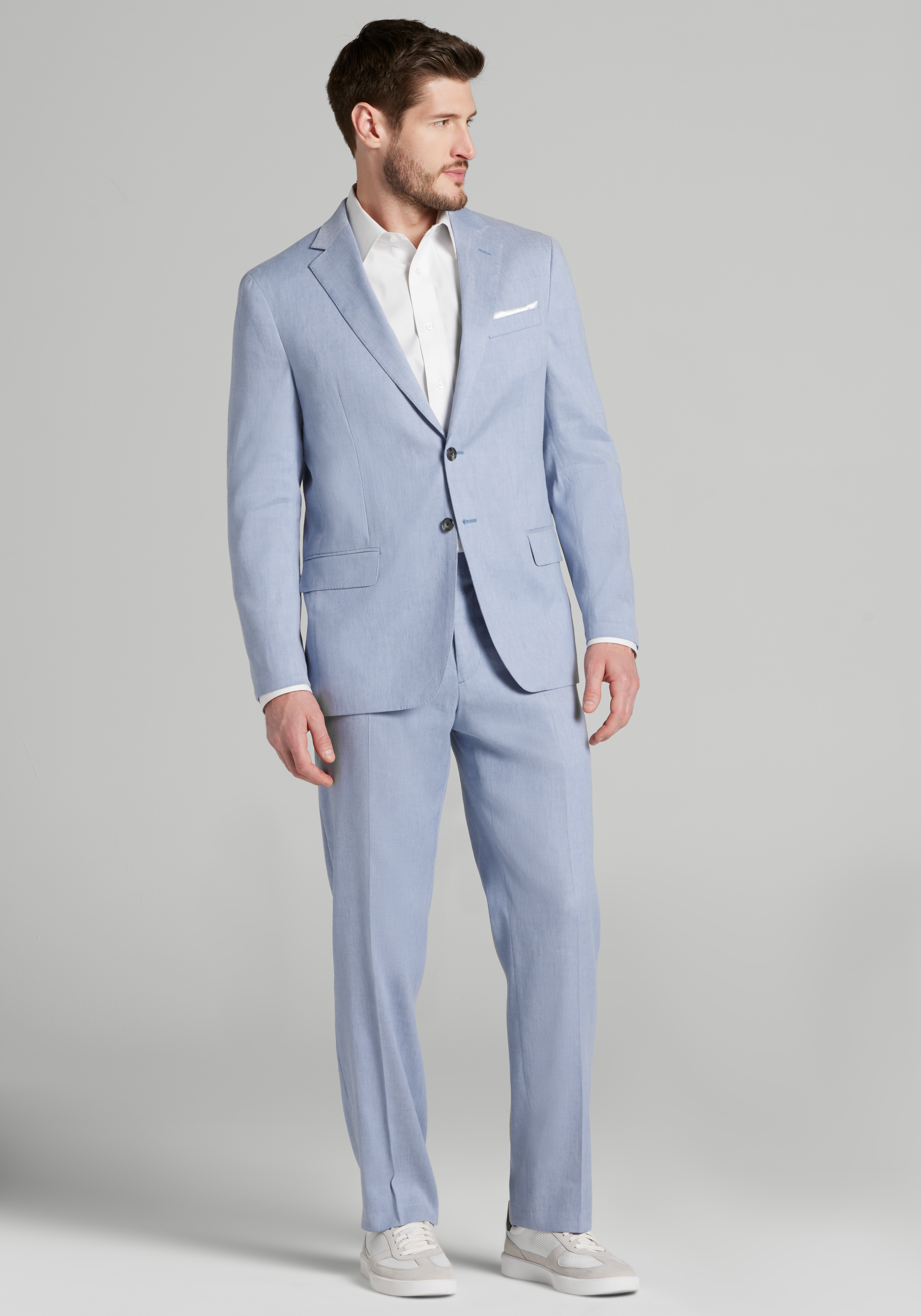 Men's New!, Jos. A. Bank Tailored Fit Linen Blend Suit - Jos A Bank