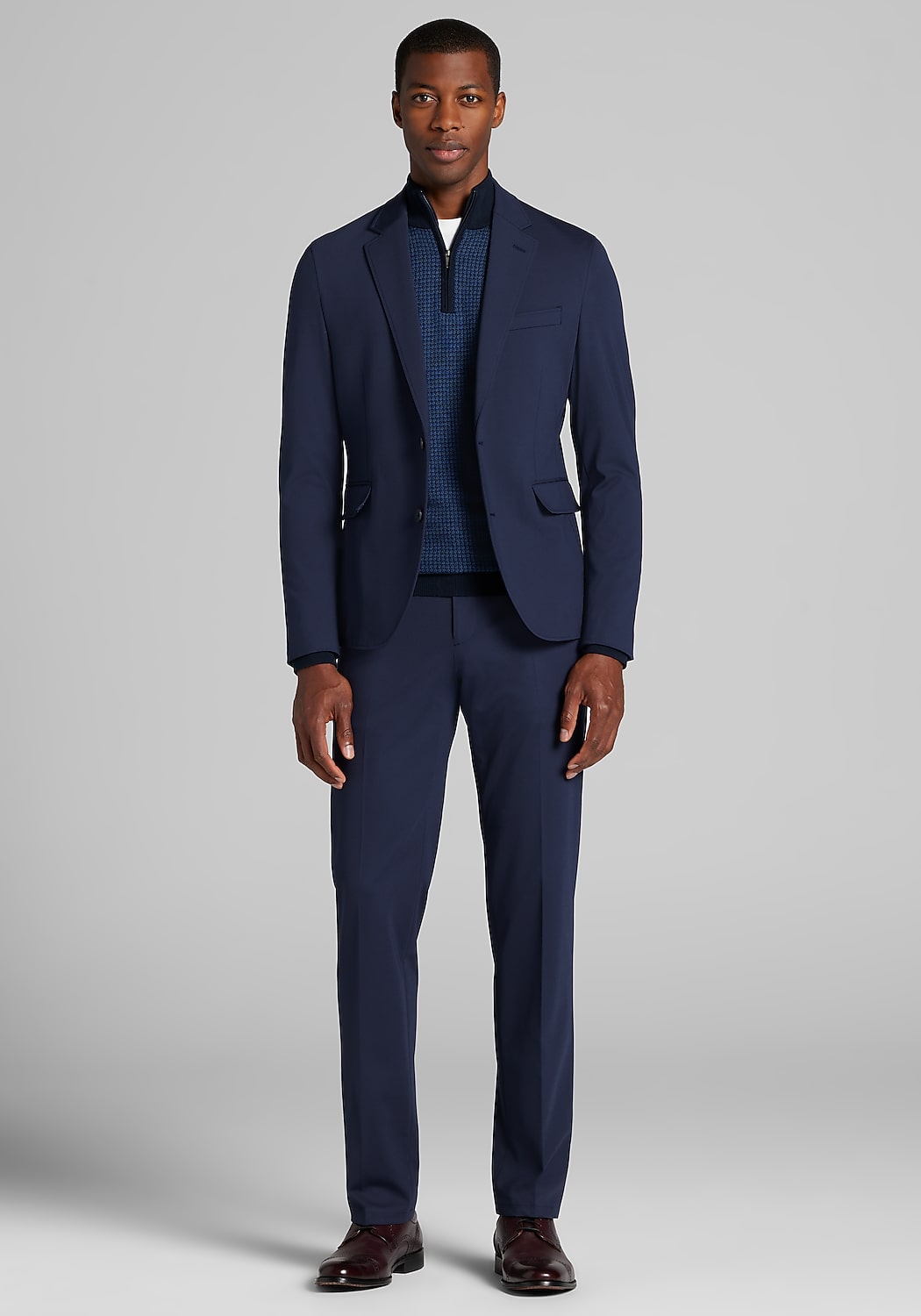 Traveler Performance Slim Fit Tech Knit Suit Separates Jacket