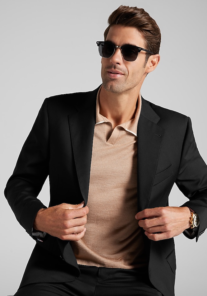 Joseph Abboud American Bespoke Tailored Fit Suit Jacket - Big