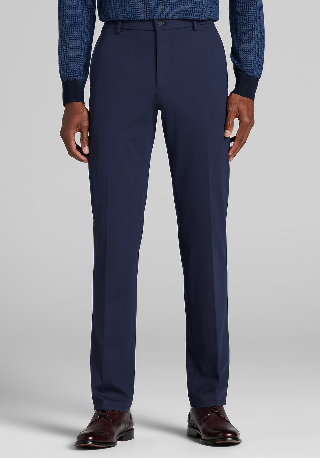 Traveler&reg; Performance Slim Fit Tech Knit Suit Separates Pant