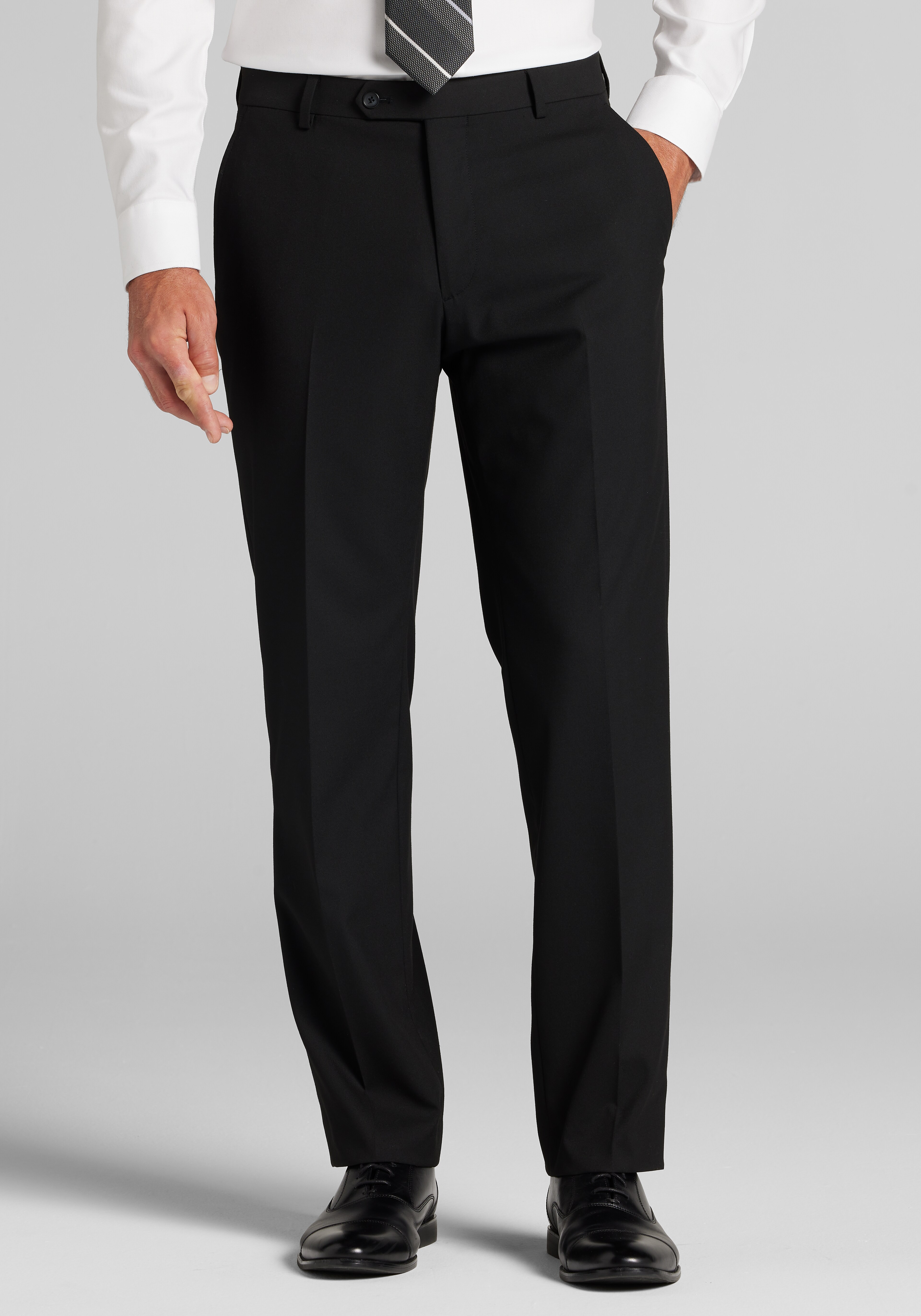 1905 Collection Tailored Fit Suit Separates Pants