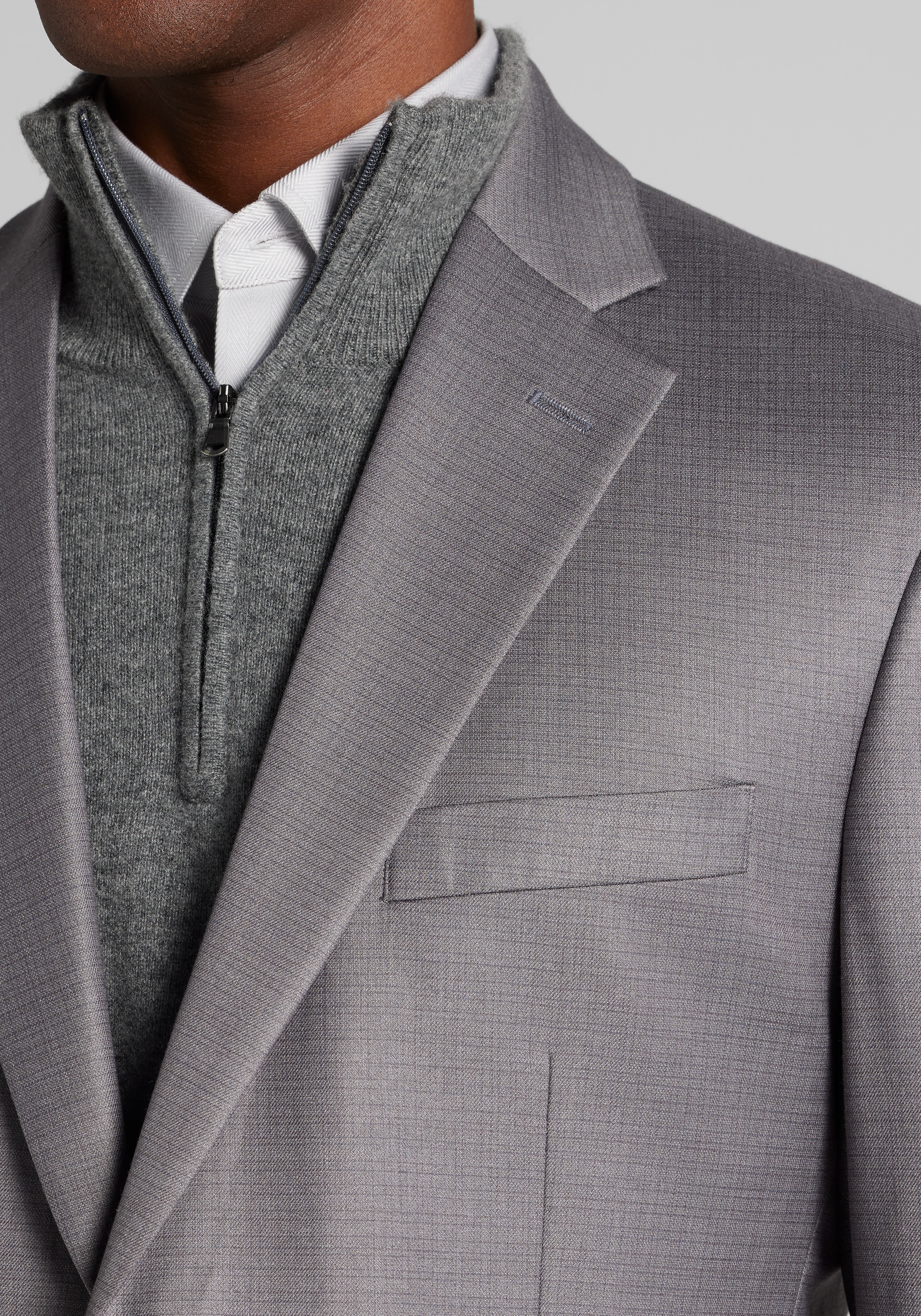 1905 Collection Tailored Fit Suit Separates Jacket