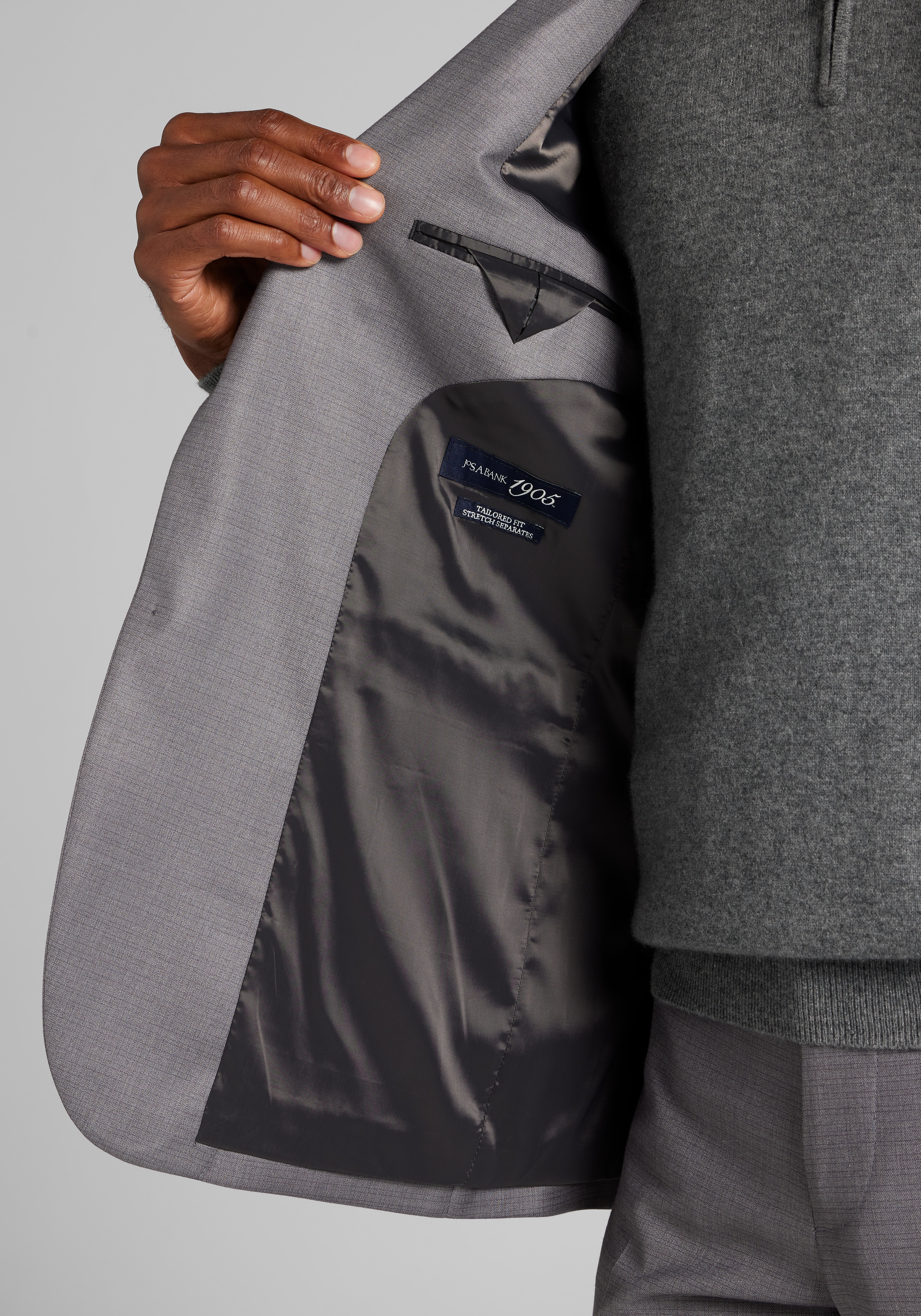 1905 Collection Tailored Fit Suit Separates Jacket