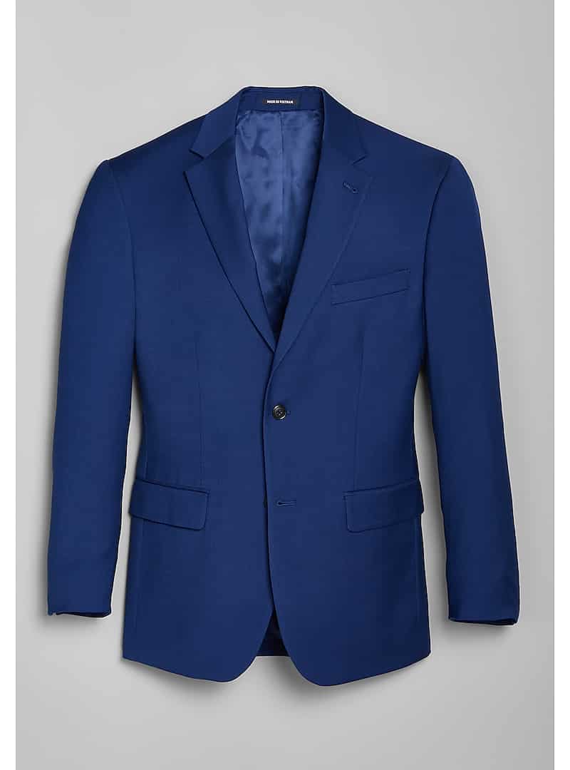 Jos. A. Bank Men's 1905 Navy Collection Regal Fit Suit Separate Jacket (Bright Blue)