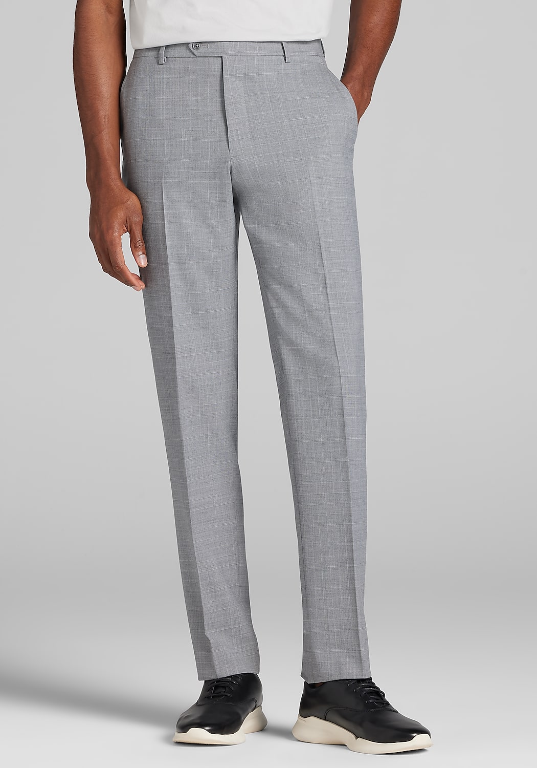 Jos. A. Bank Tailored Fit Wool Blend Suit Separates Medium Plaid Pants CLEARANCE