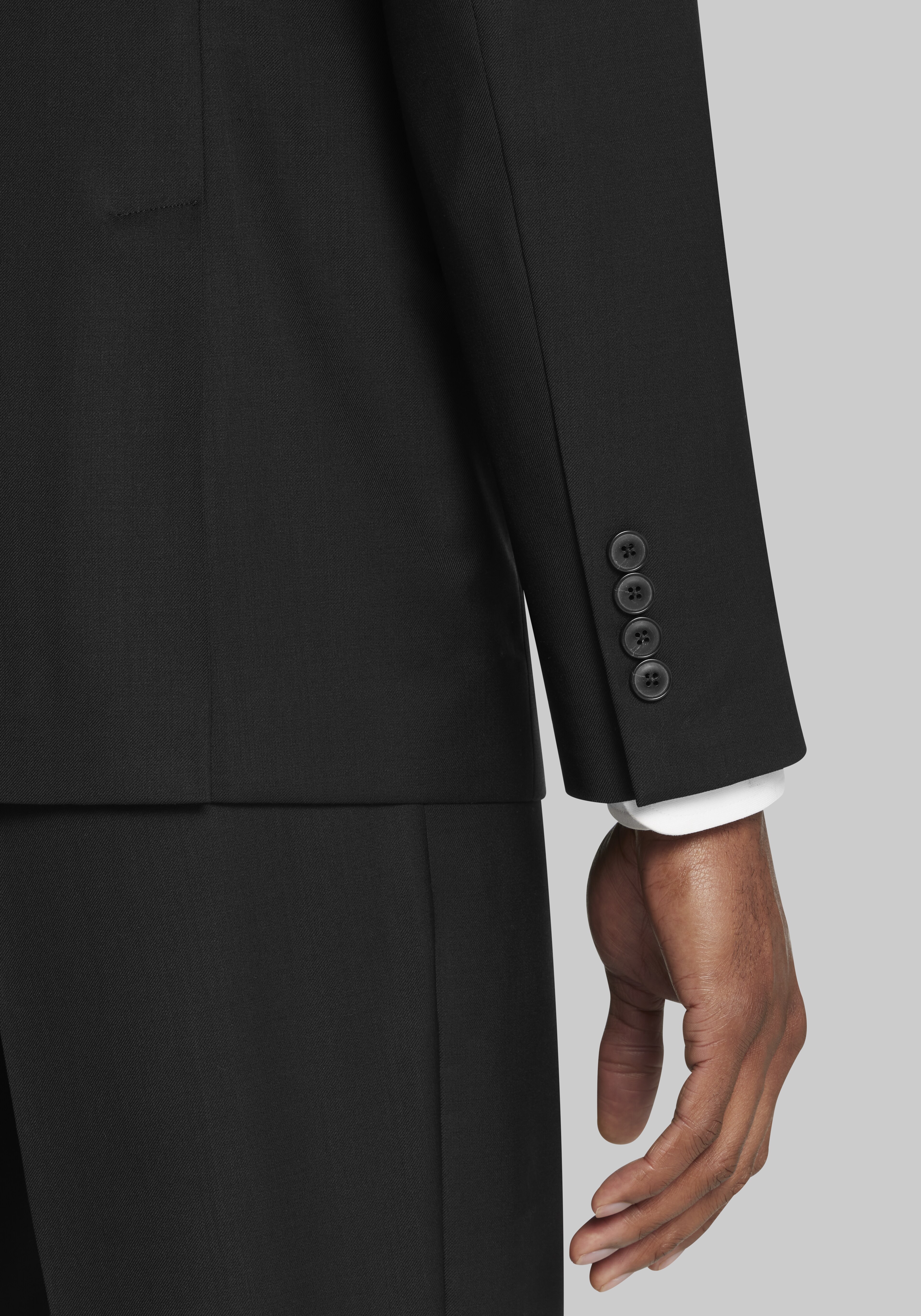 Reserve Collection Traditional Fit Italian Wool Suit Jacket