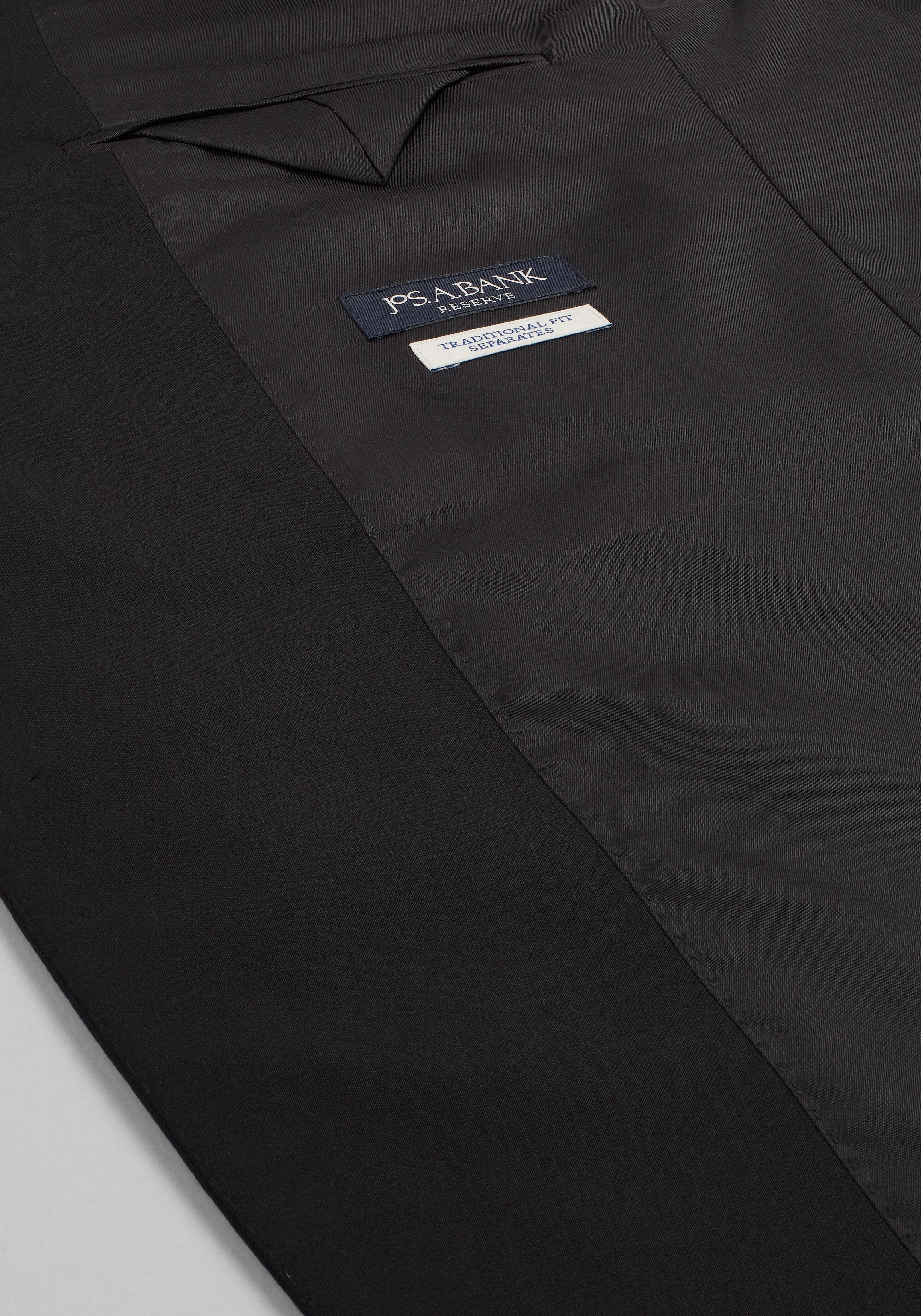 Reserve Collection Traditional Fit Italian Wool Suit Jacket
