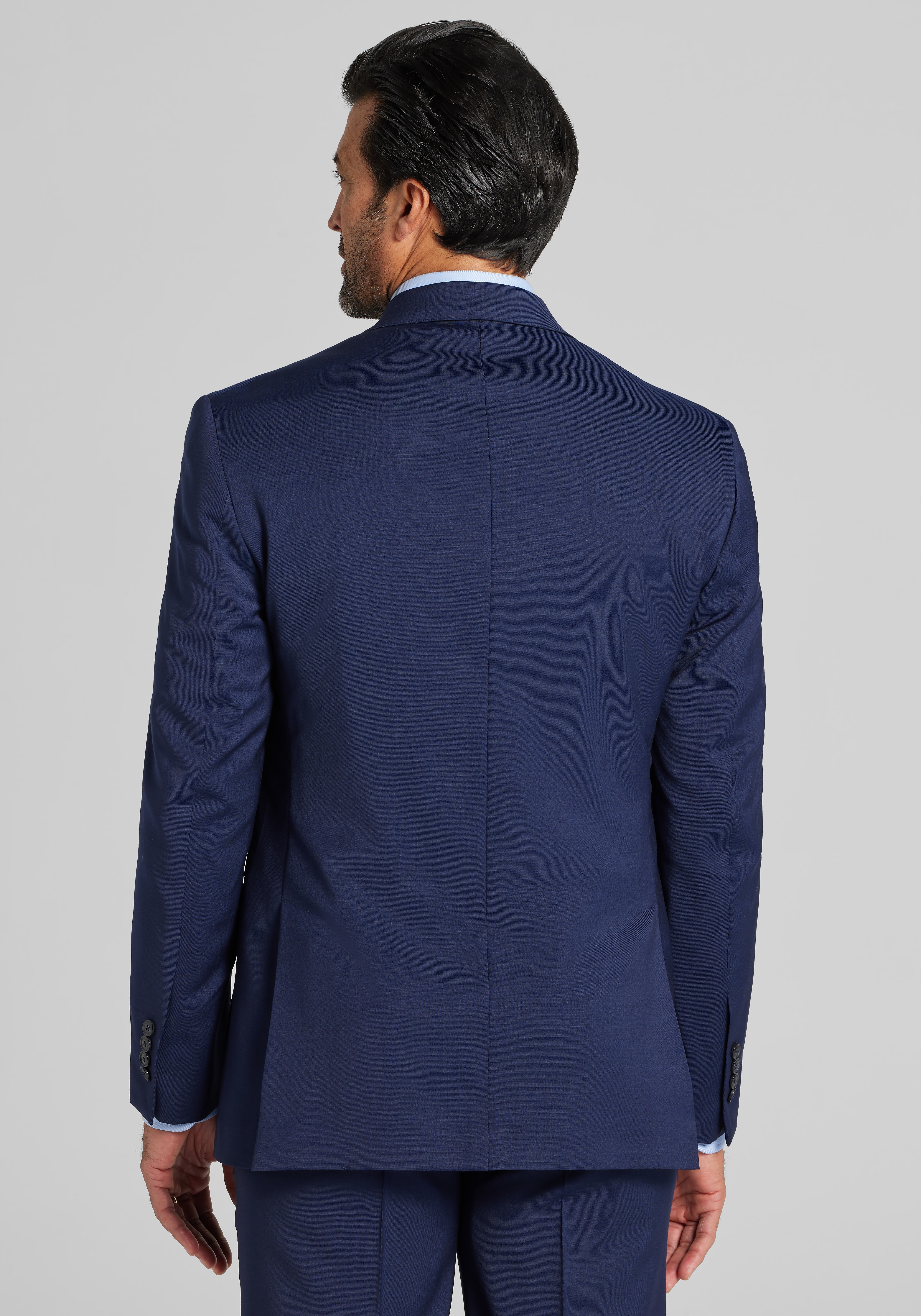 Reserve Collection Traditional Fit Italian Wool Suit Jacket