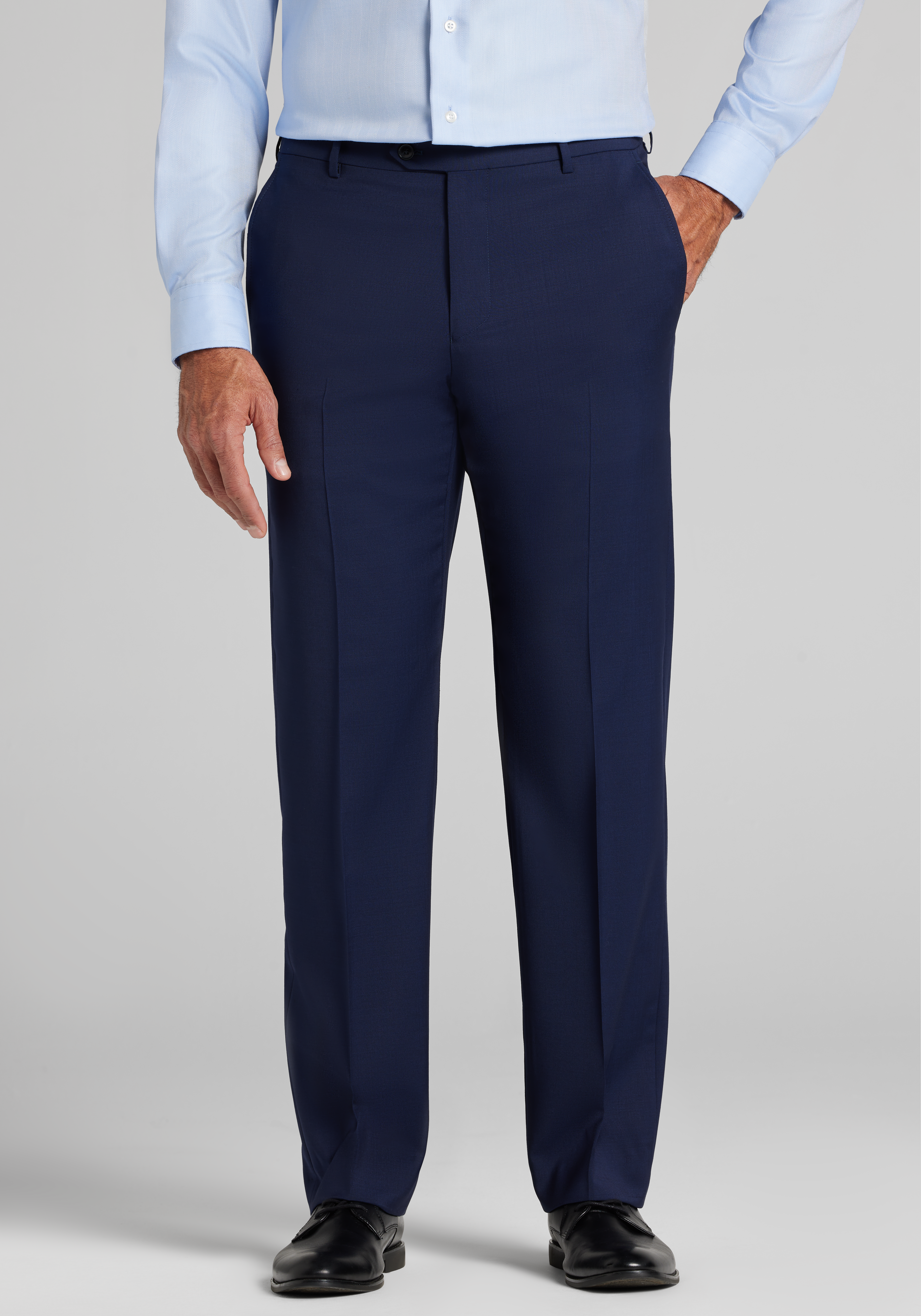 Men's Suits, Reserve Collection Traditional Fit Suit Pants - Jos A Bank