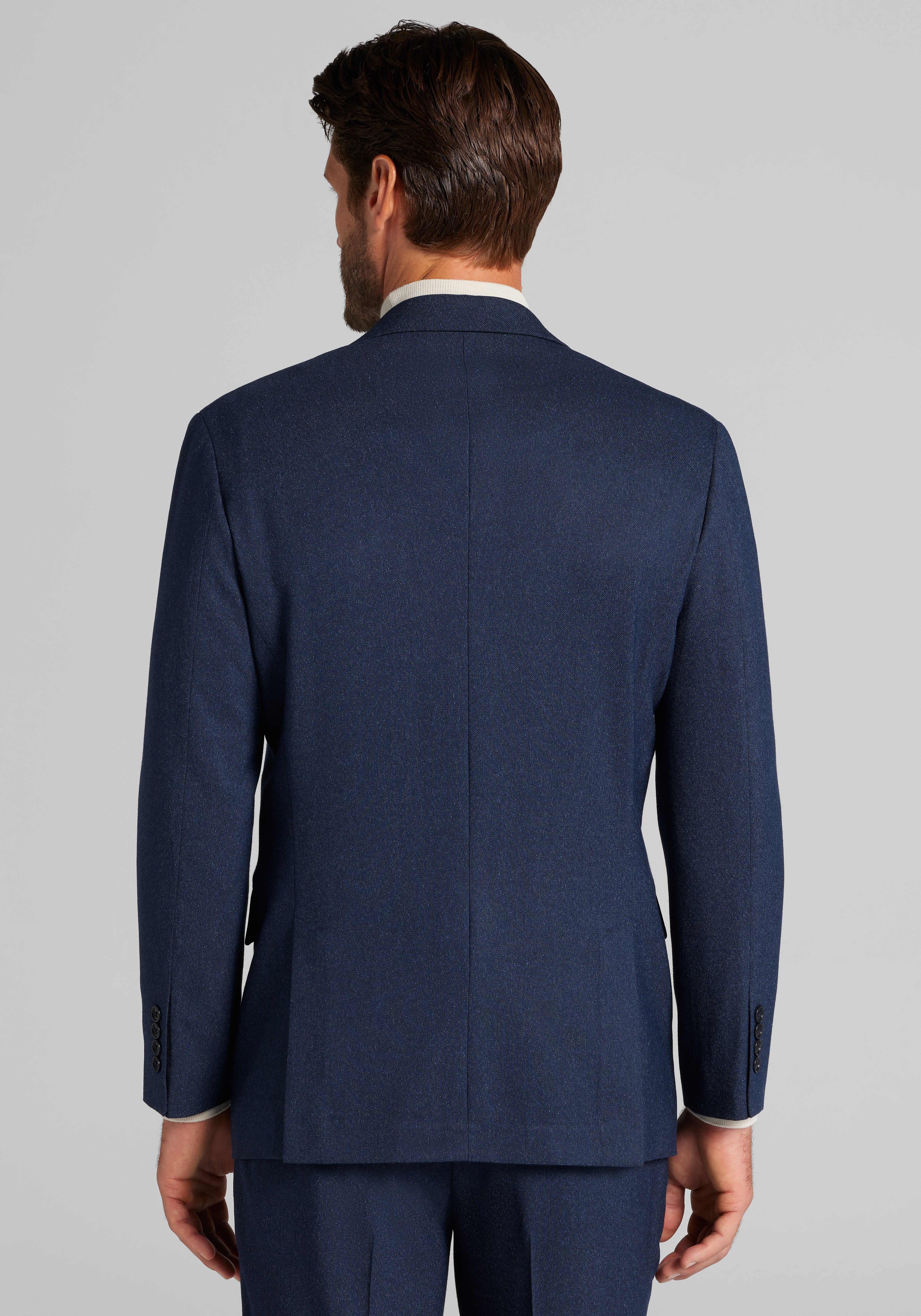 Jos. A. Bank Comfort Stretch Tailored Fit Donegal Suit Separates Jacket CLEARANCE