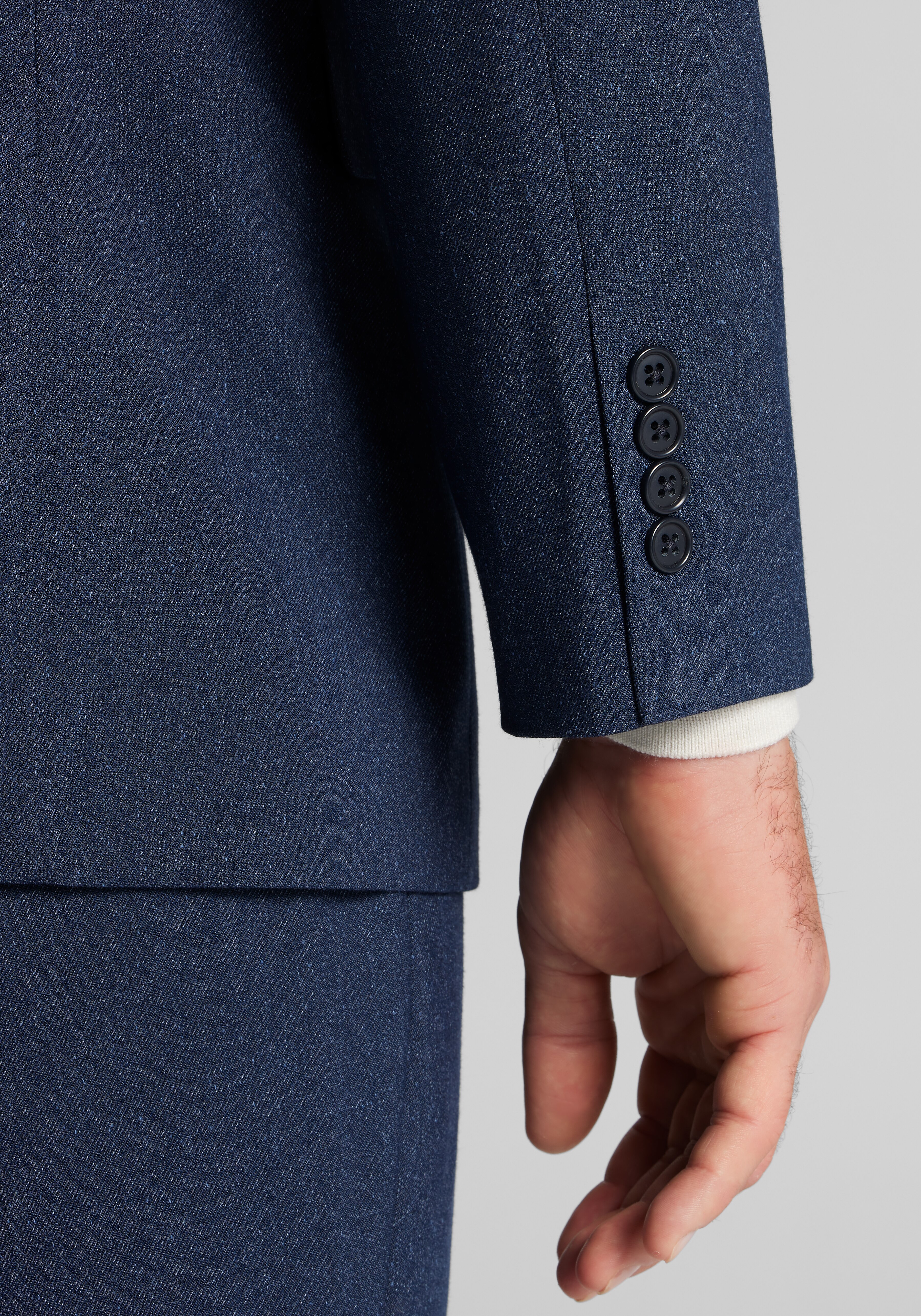 Jos. A. Bank Comfort Stretch Tailored Fit Donegal Suit Separates Jacket CLEARANCE