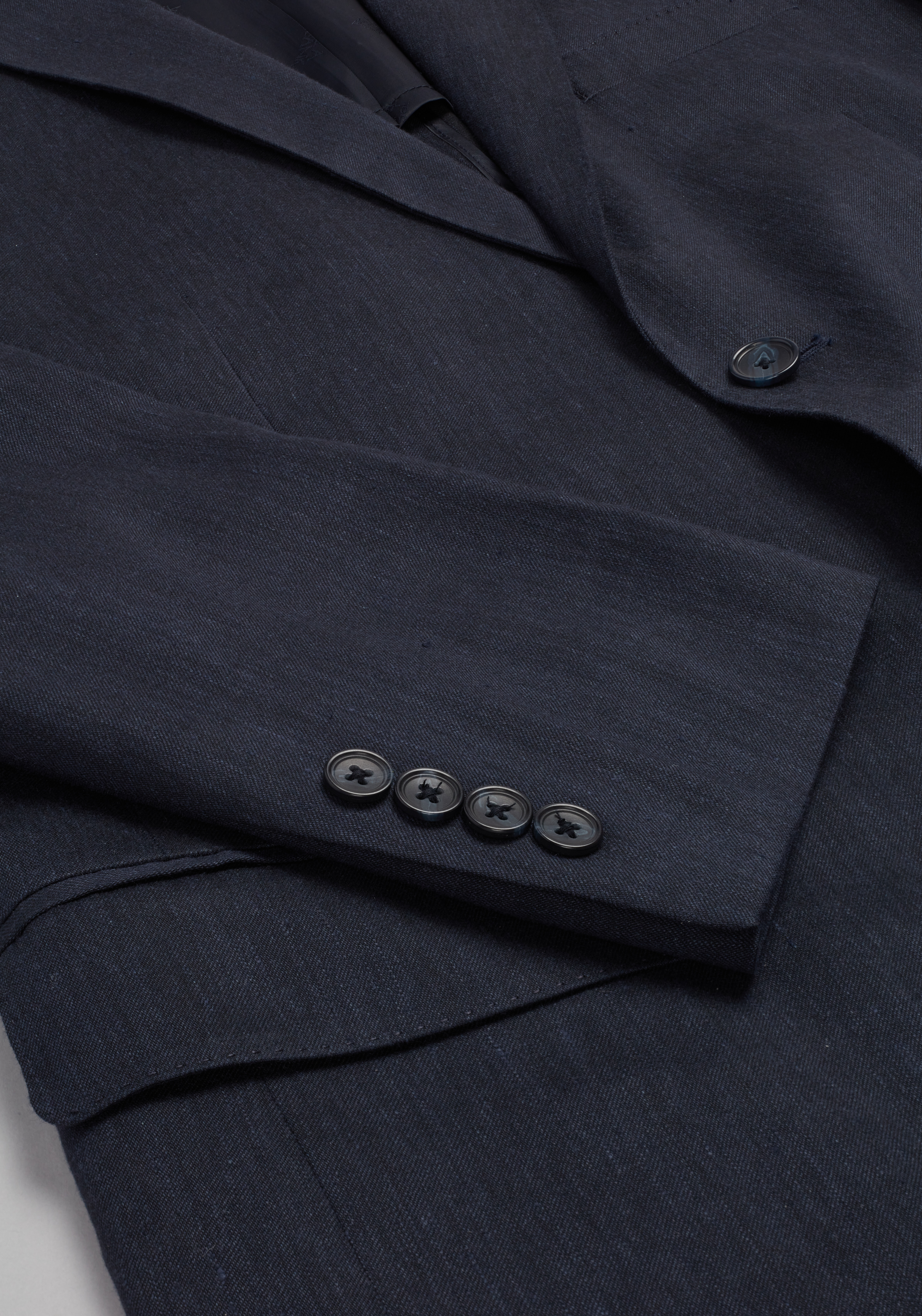 Reserve Collection Tailored Fit Linen Blend Suit Separate Jacket