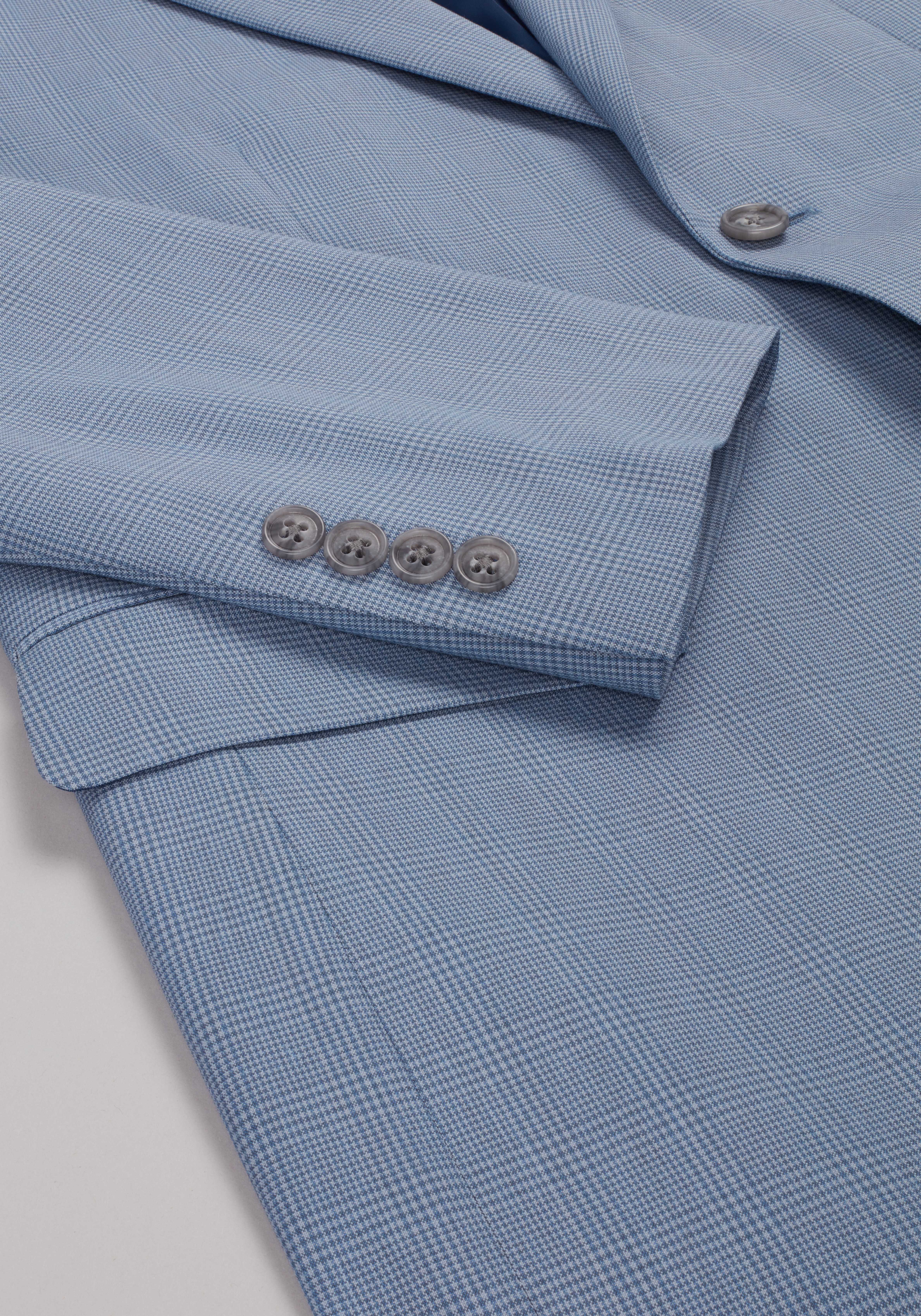 1905 Collection Tailored Fit Check Suit Separate Jacket